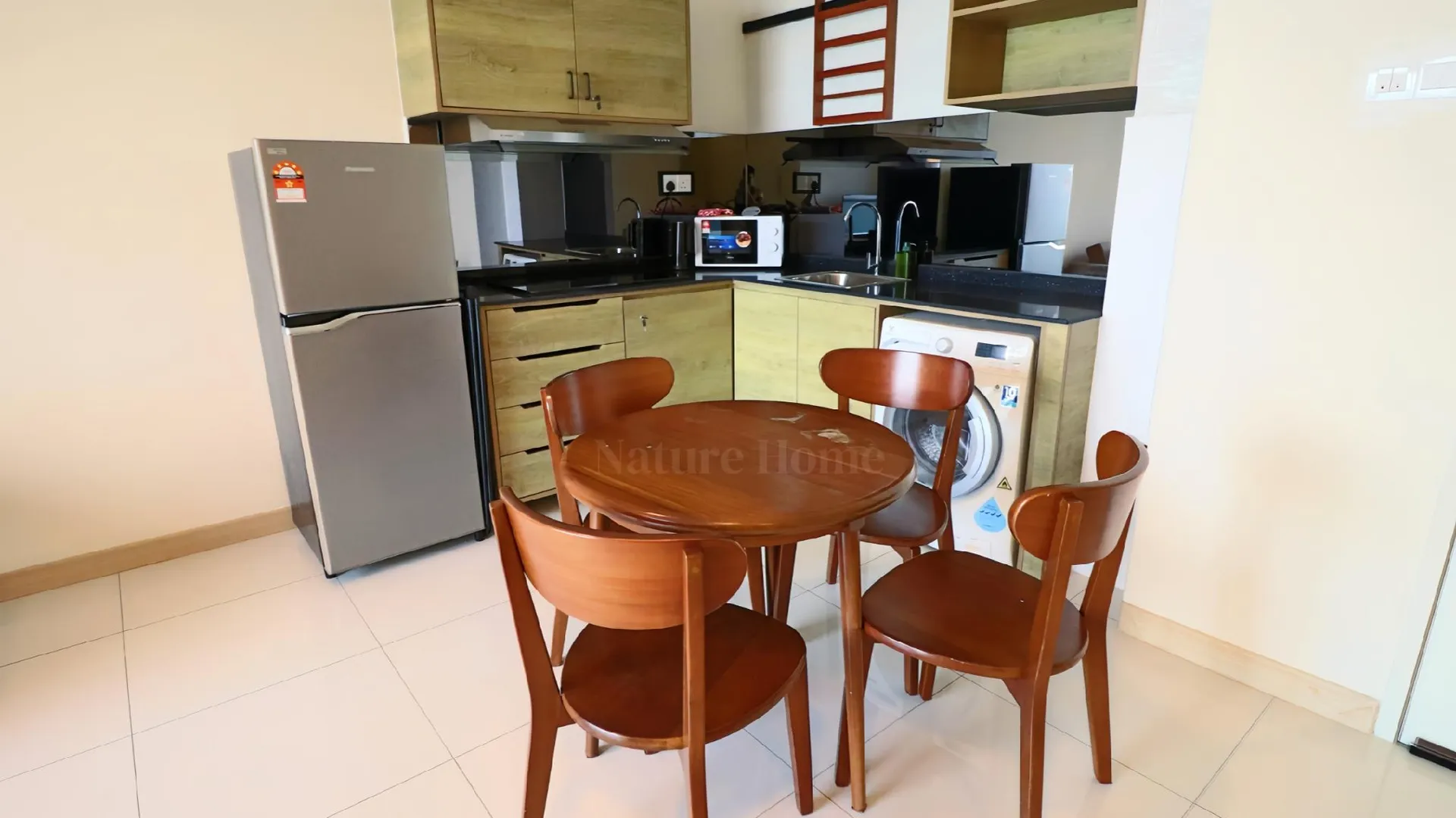 쿠안탄 베세라의 아파트먼트 (65m², 침실 2개, 프라이빗 욕실 2개) 3성급 싱글룸 수영장