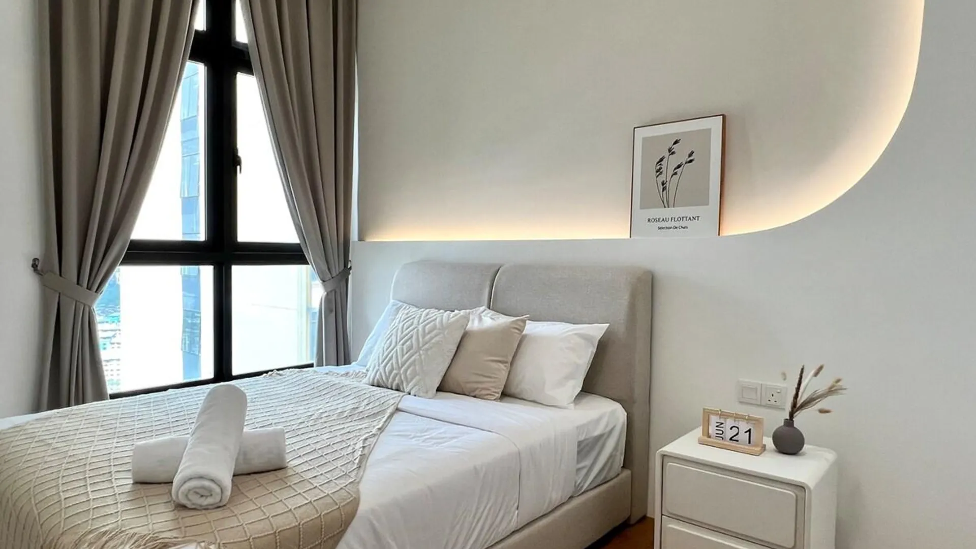 조호바루 / 조호르바루 탐포이의 프라이빗 하우스 (104m², 침실 3개, 프라이빗 욕실 2개) 4성급 싱글룸 스위트룸