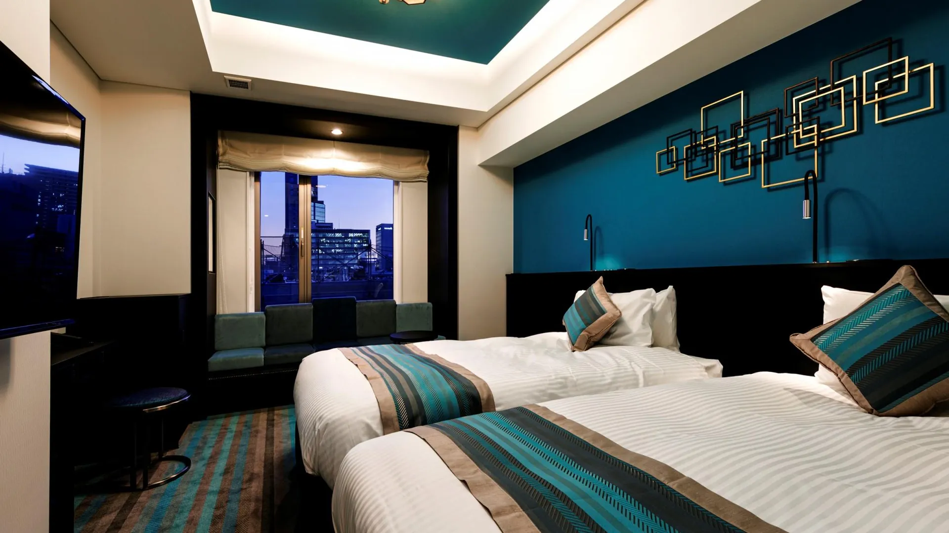 오사카 호텔 단스 르 쾨르 오사카 우메다 4성급 호텔 전망