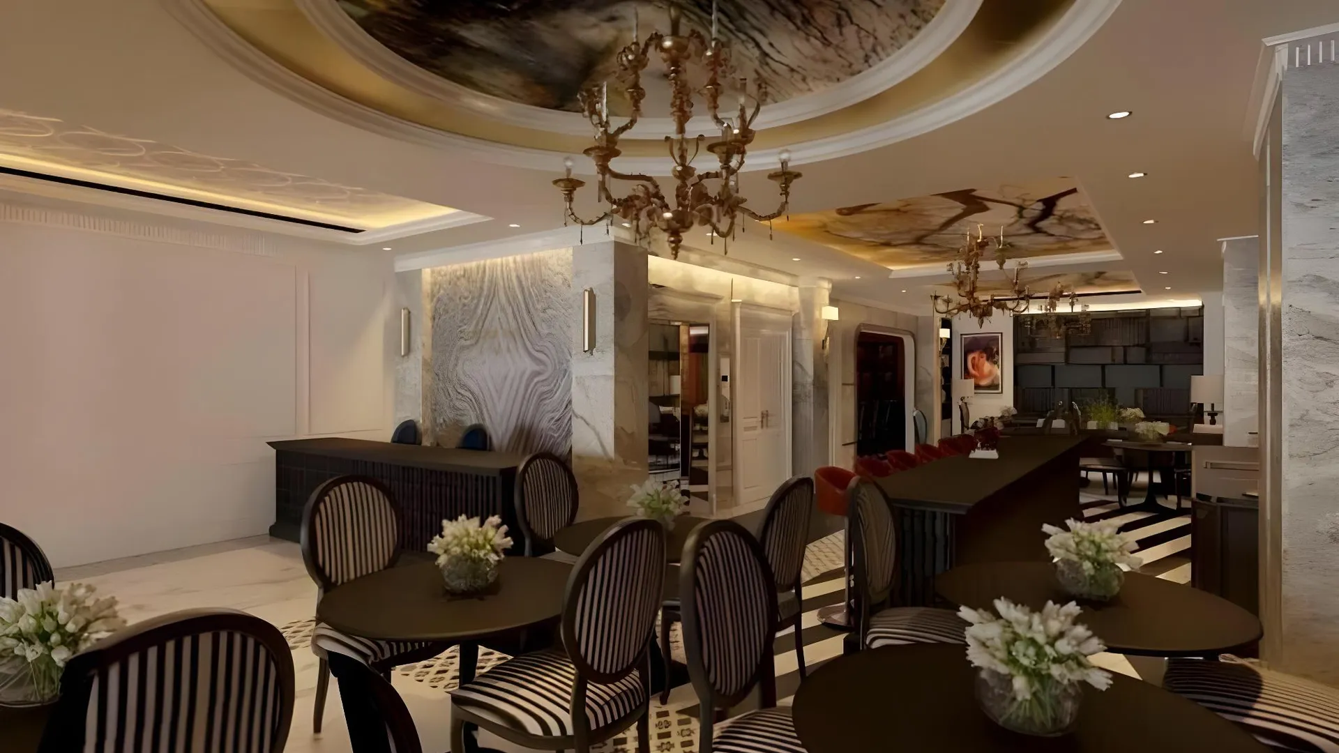 호치민 본 아미 호텔 - 티엔 쑤언 호텔 3성급 호텔 로비