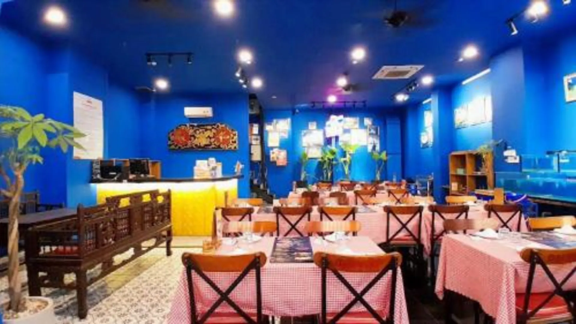 호치민 더 라이스 호텔 지오 비엔 룽 누이 180-190 부이 비엔 3성급 호텔 레스토랑