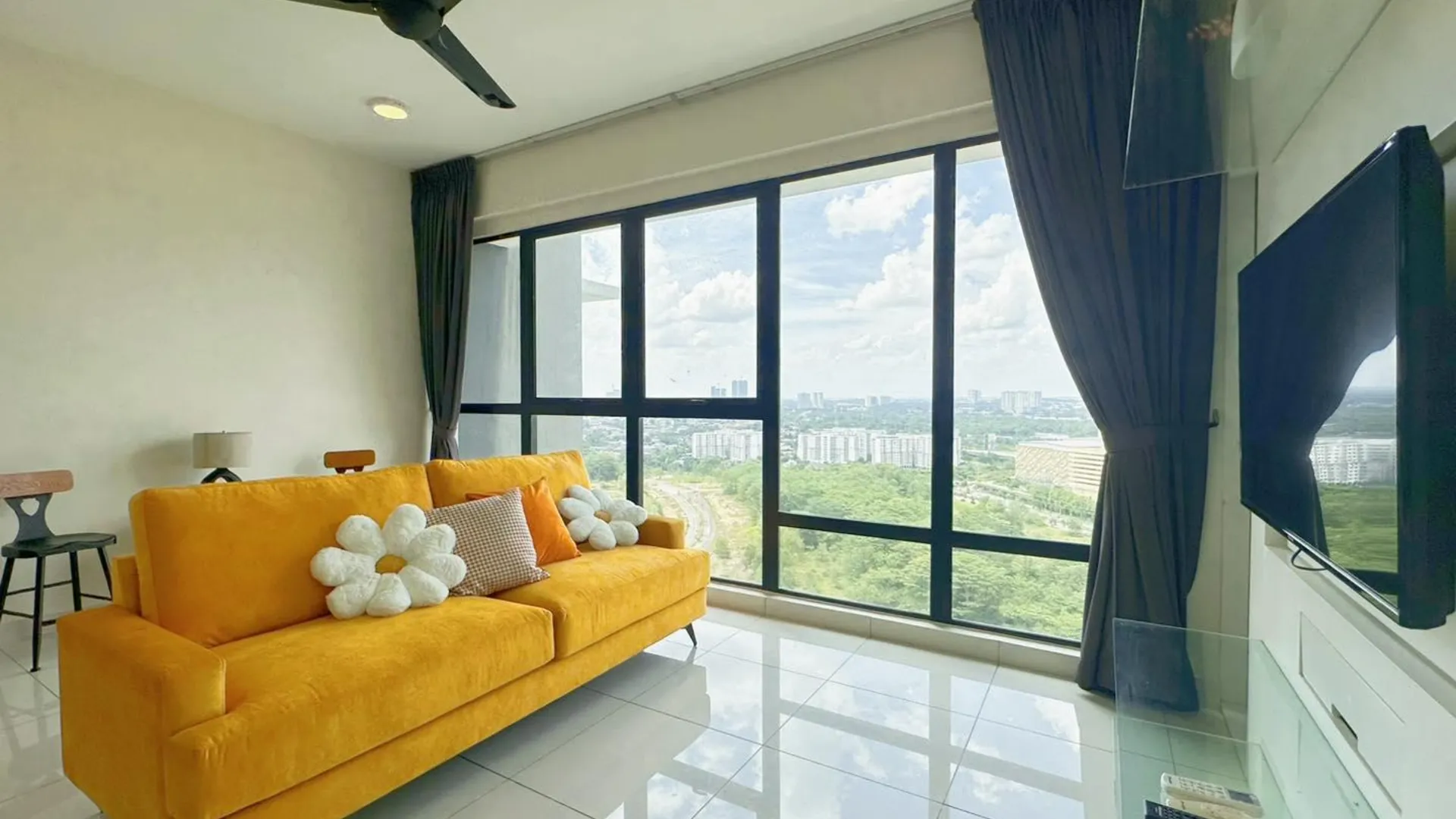 조호바루 / 조호르바루 수투랑바루의 아파트먼트 (55m², 침실 1개, 프라이빗 욕실 1개) 2성급 싱글룸 레스토랑