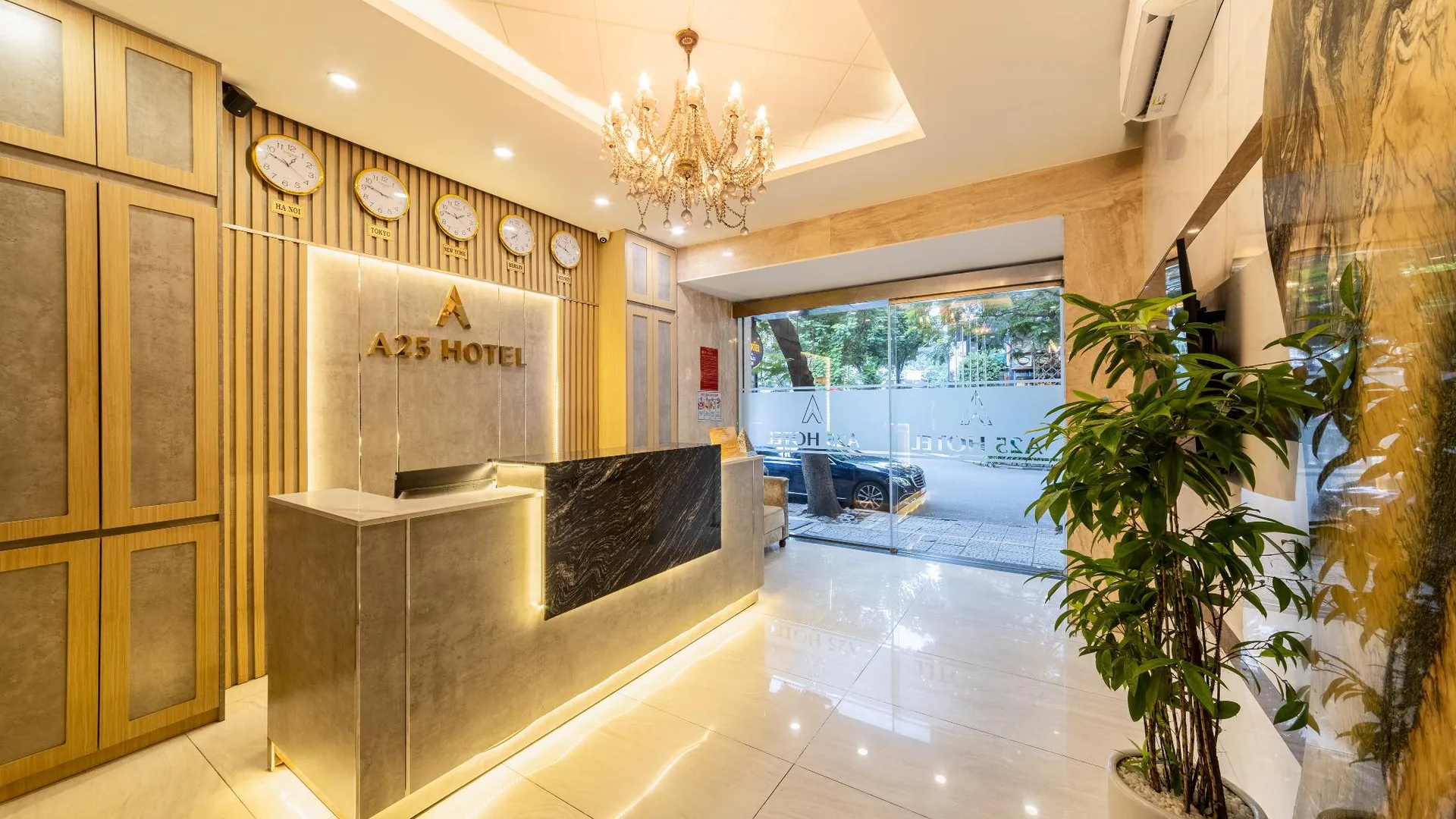 호치민 A25 호텔 - 75 레 티 홍 감 2성급 호텔 로비