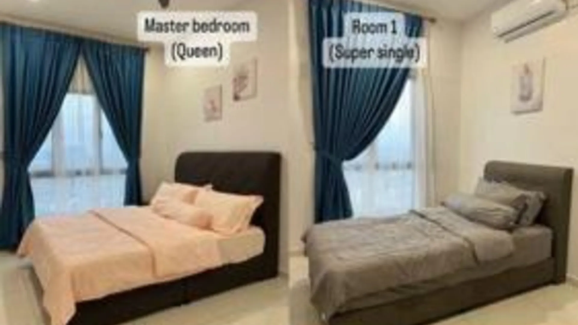 이포 캄풍 자와의 아파트먼트 (100m², 침실 3개, 프라이빗 욕실 2개) 4성급 게스트하우스 스위트룸