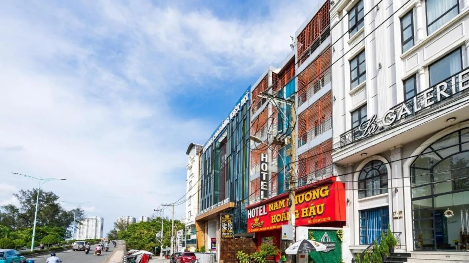 호치민 단센터 푸엉남 호스피탈 구 남푸엉 황후 3성급 호텔 레스토랑