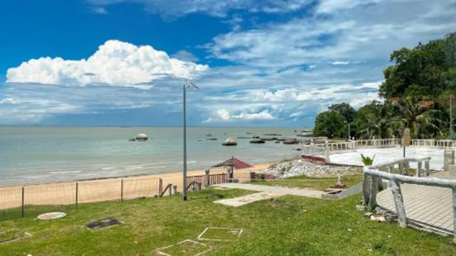 말라카 LOVITA TANJUNG BIDARA BEACH RESORT 4성급 호텔 전망