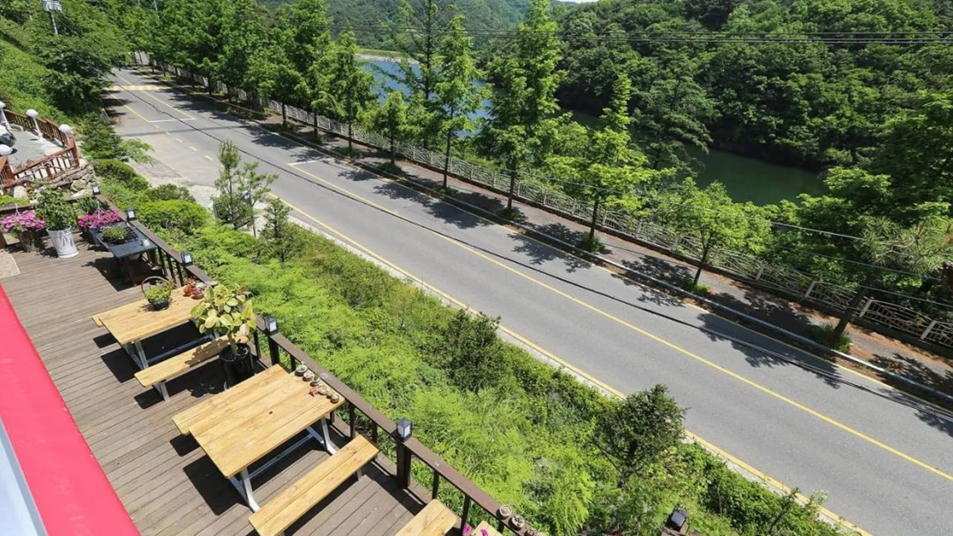 계룡시 대전 장태산의아침펜션 1성급 게스트하우스 레스토랑