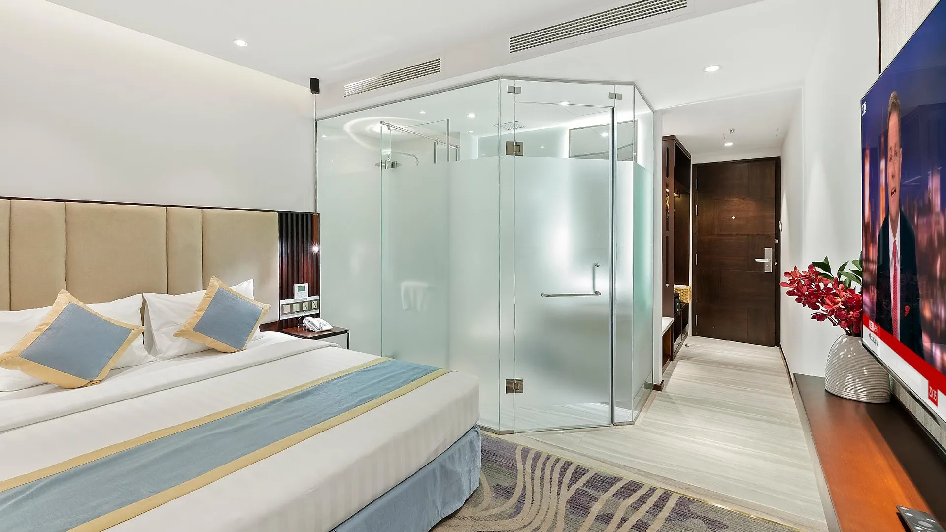 호치민 22랜드 호텔 사이공 4성급 호텔 스위트룸