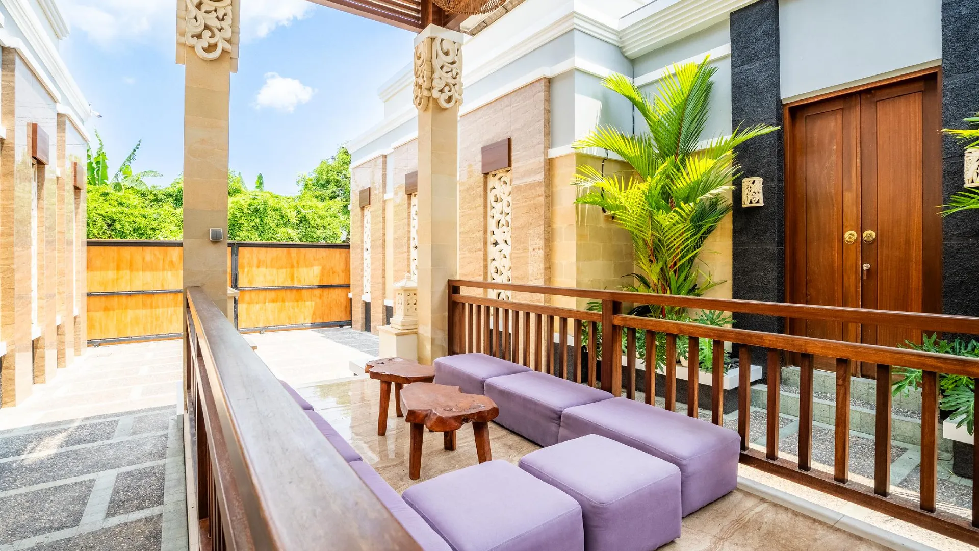 발리 르기안 / 레기안의 빌라 (75m², 침실 1개, 프라이빗 욕실 1개) 2성급 싱글룸 레스토랑