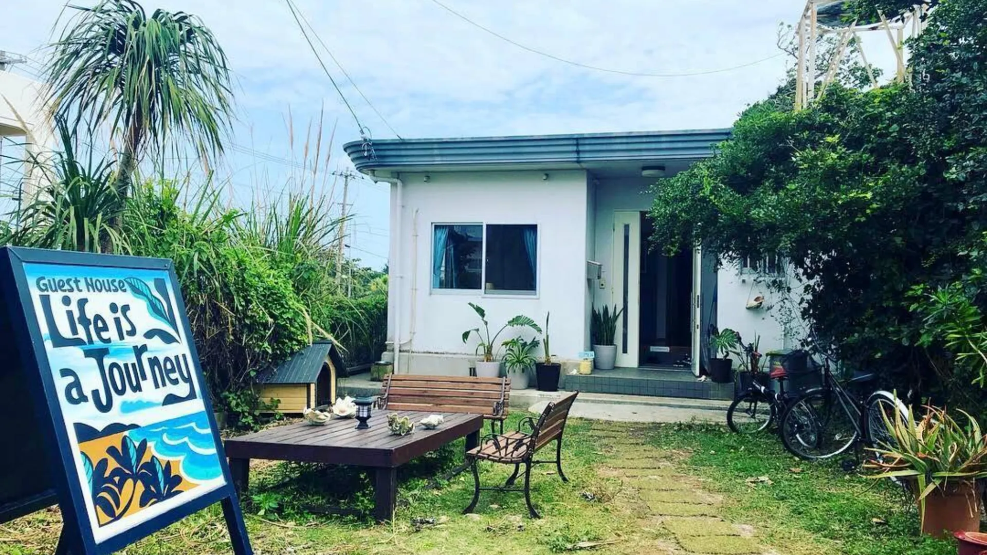 오키나와 본섬 게스트하우스 라이프 이즈 어 저니 1성급 호텔 객실