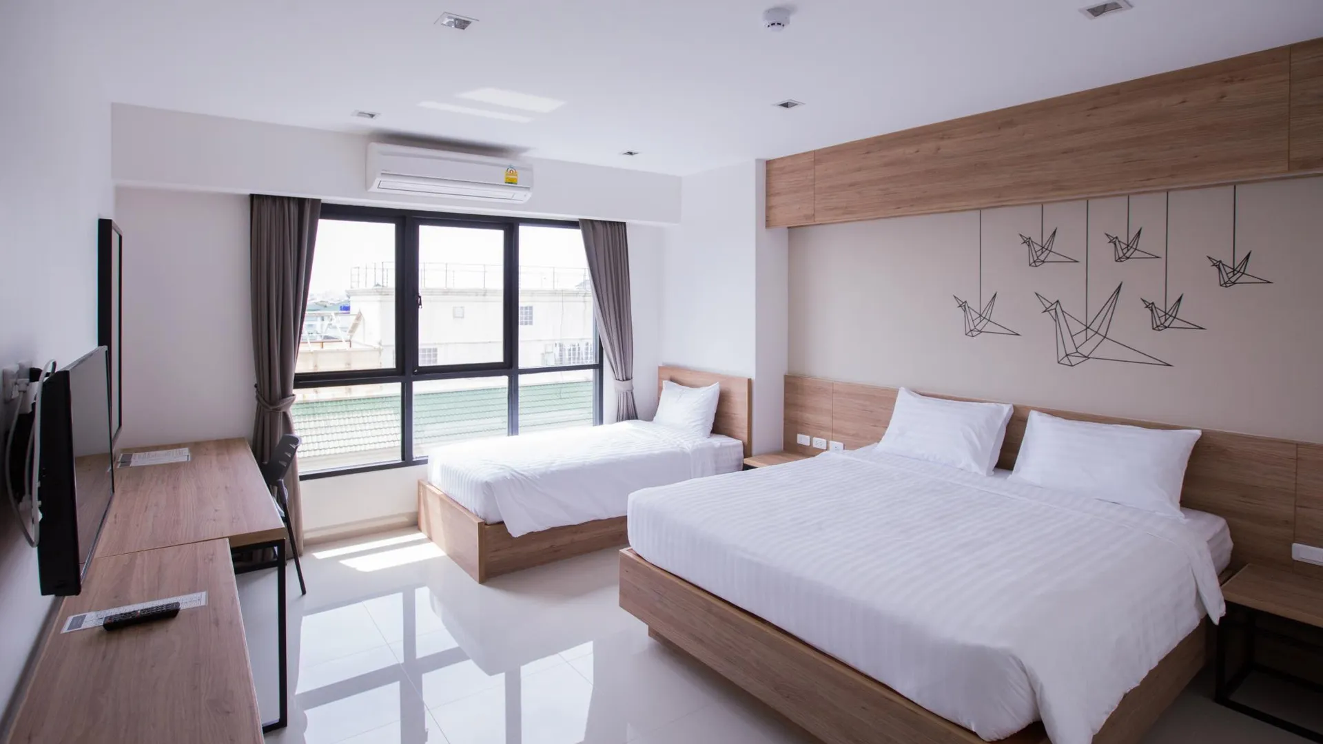 방콕 더 저니 호텔 락시 3성급 호텔 스위트룸