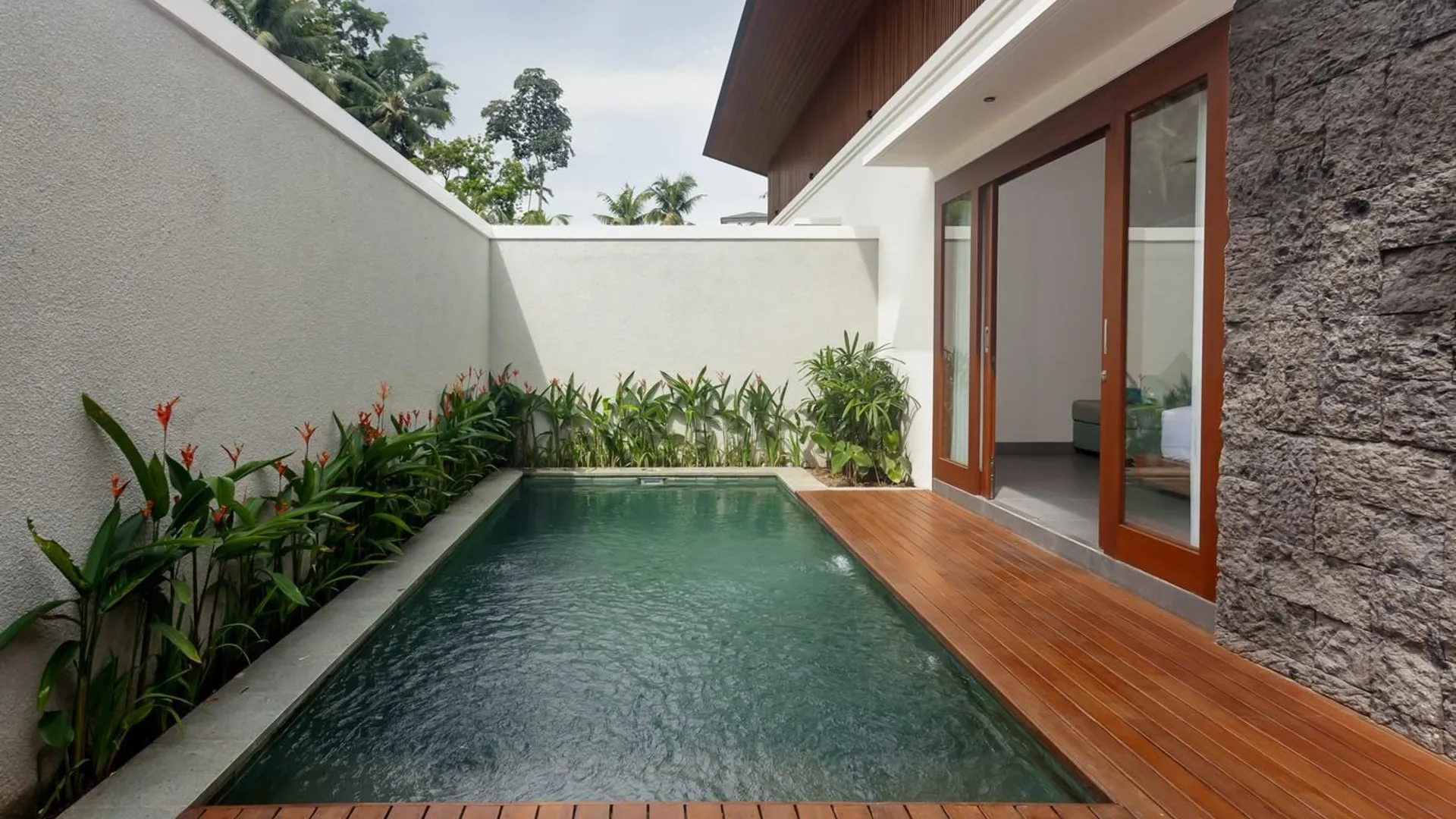 발리 디 앰벵안 빌라 우붓 바이 제뉴인호스트 호텔 객실