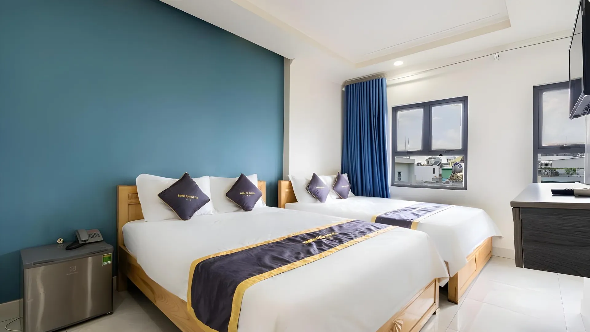 호치민 탄빈의 아파트먼트 (m², 침실 2개, 프라이빗 욕실 1개) 3성급 싱글룸 스위트룸