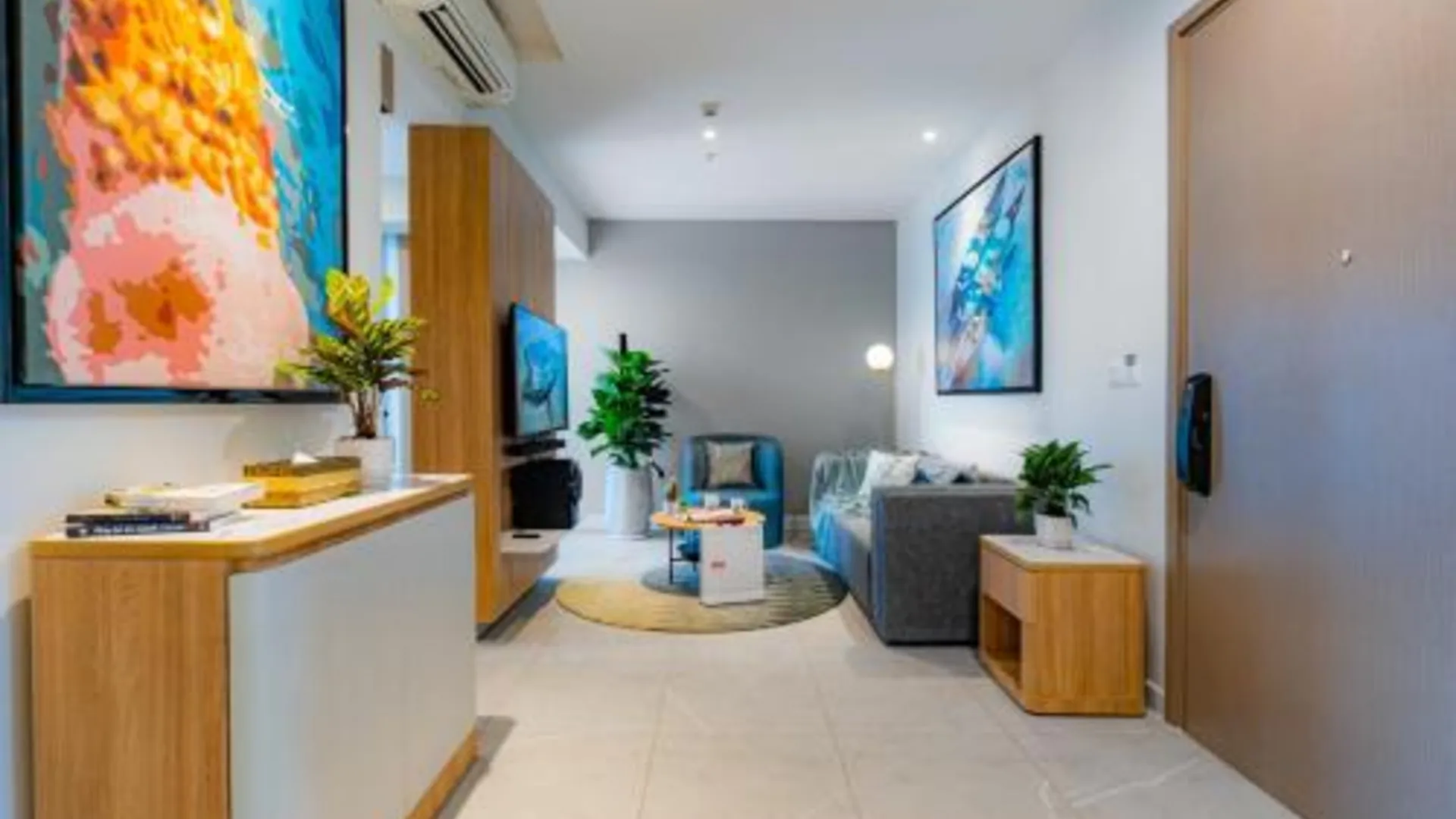 호치민 D1 멘션 - 제니티 럭셔리 아파트먼트-사이공 센터 5성급 게스트하우스 레스토랑