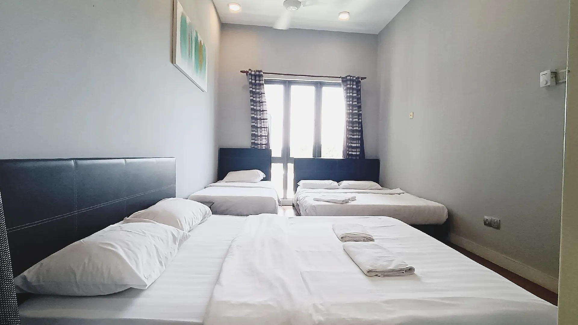 코타키나발루 쿠알라 펜유의 아파트먼트 (85m², 침실 1개, 프라이빗 욕실 1개) 3성급 싱글룸 스위트룸