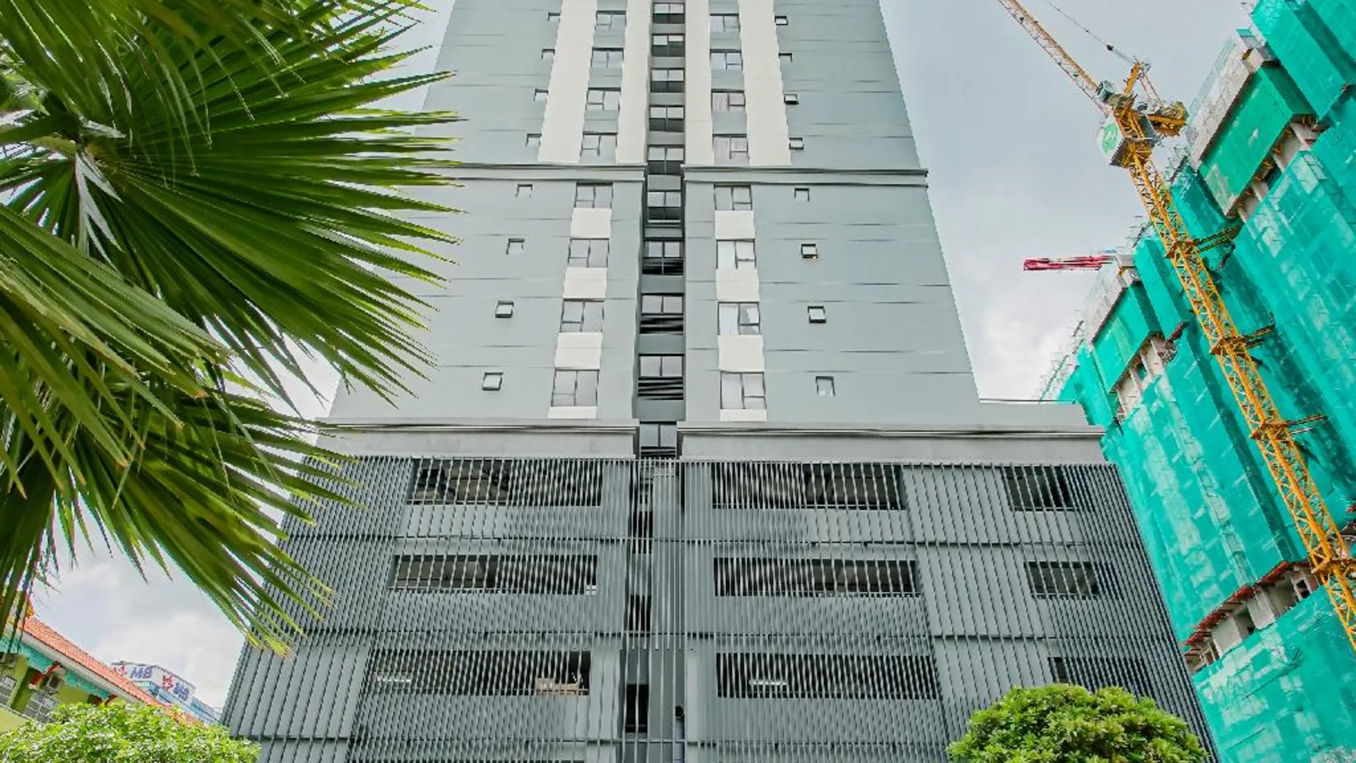 호치민 4군의 아파트먼트 (65m², 침실 2개, 프라이빗 욕실 1개) 4성급 게스트하우스 전망