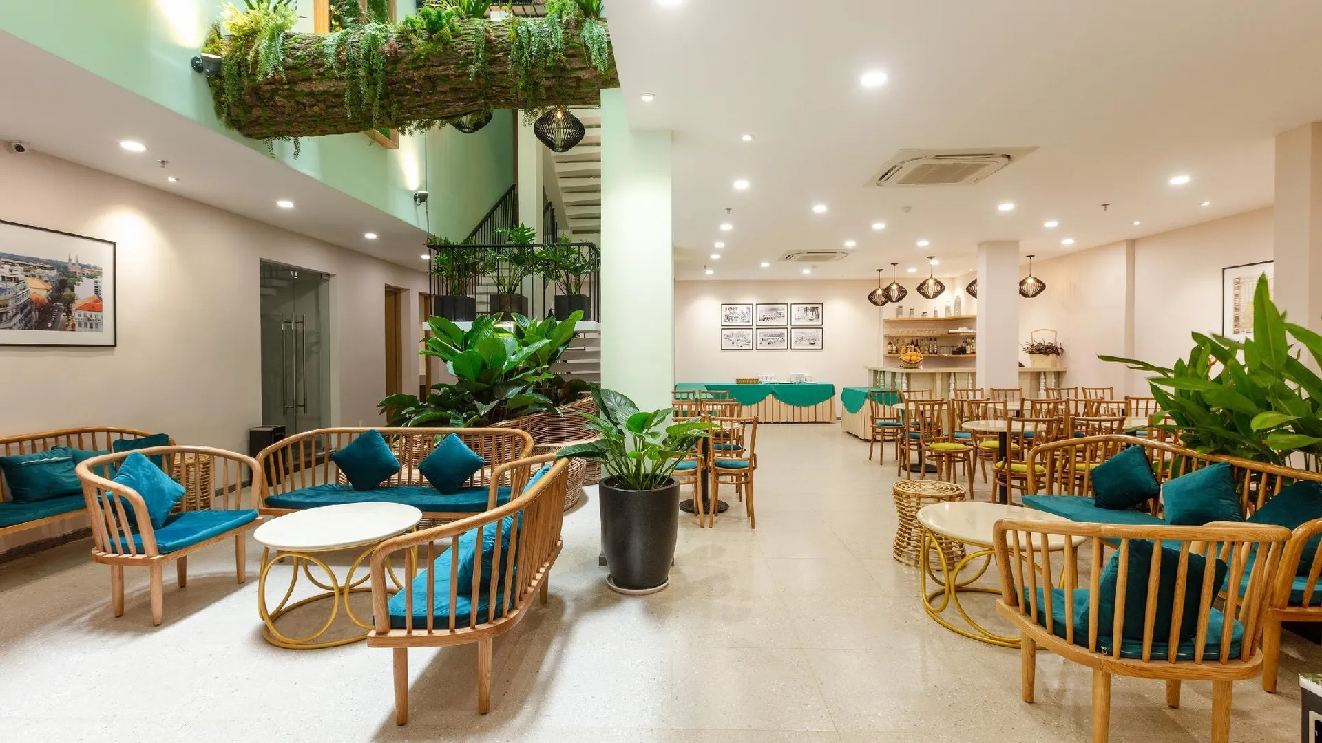 호치민 다이 남 사이공 호텔 3성급 호텔 로비