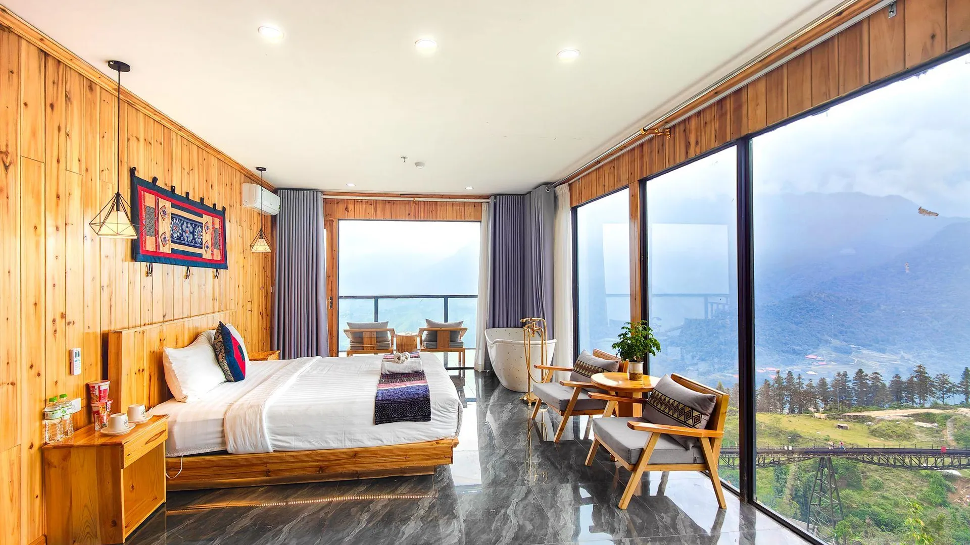 사파 라도 2 홈스테이 앤 커피 4성급 게스트하우스 객실