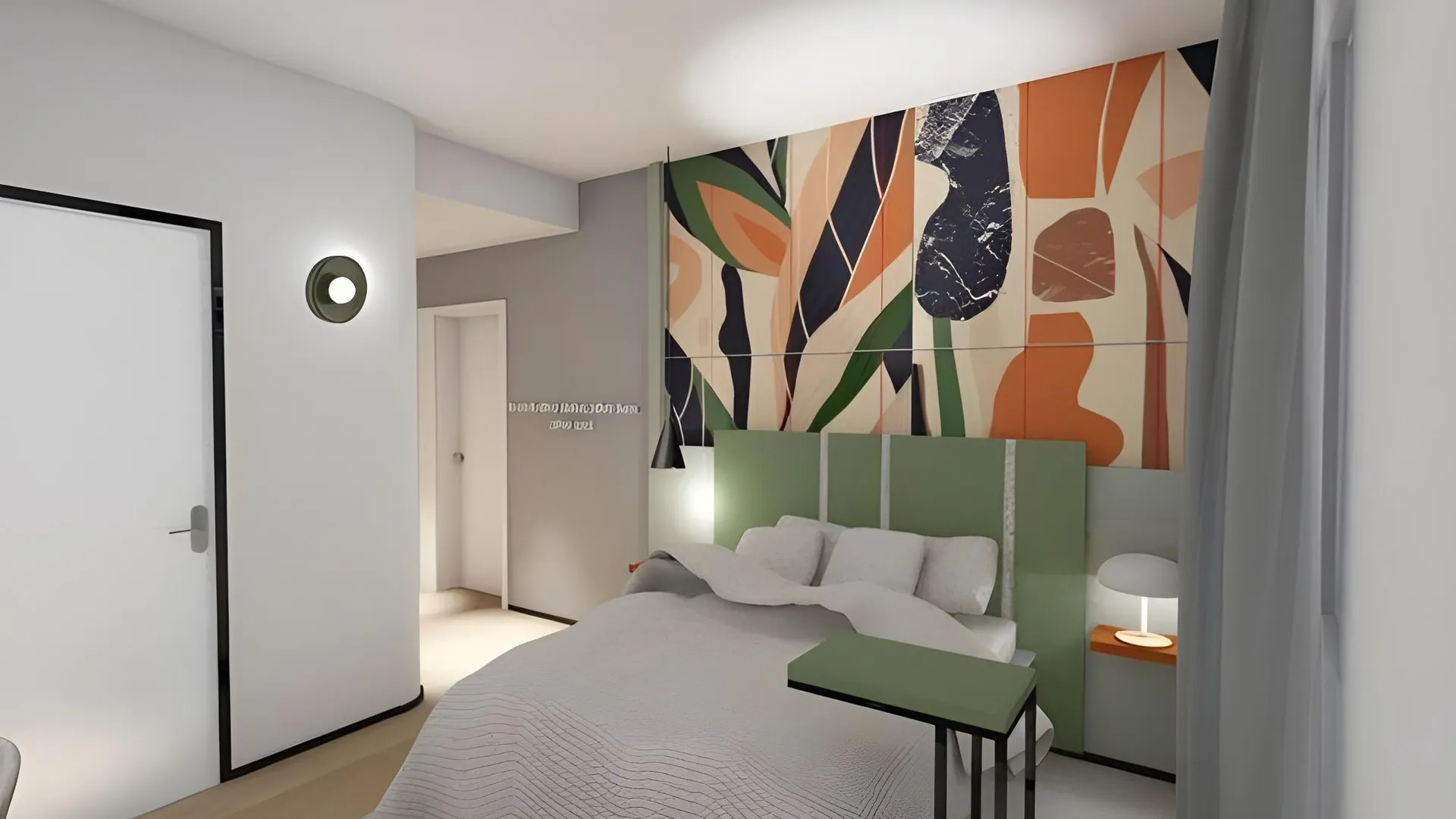 방콕 더 에어리 레지던스 3성급 호텔 스위트룸