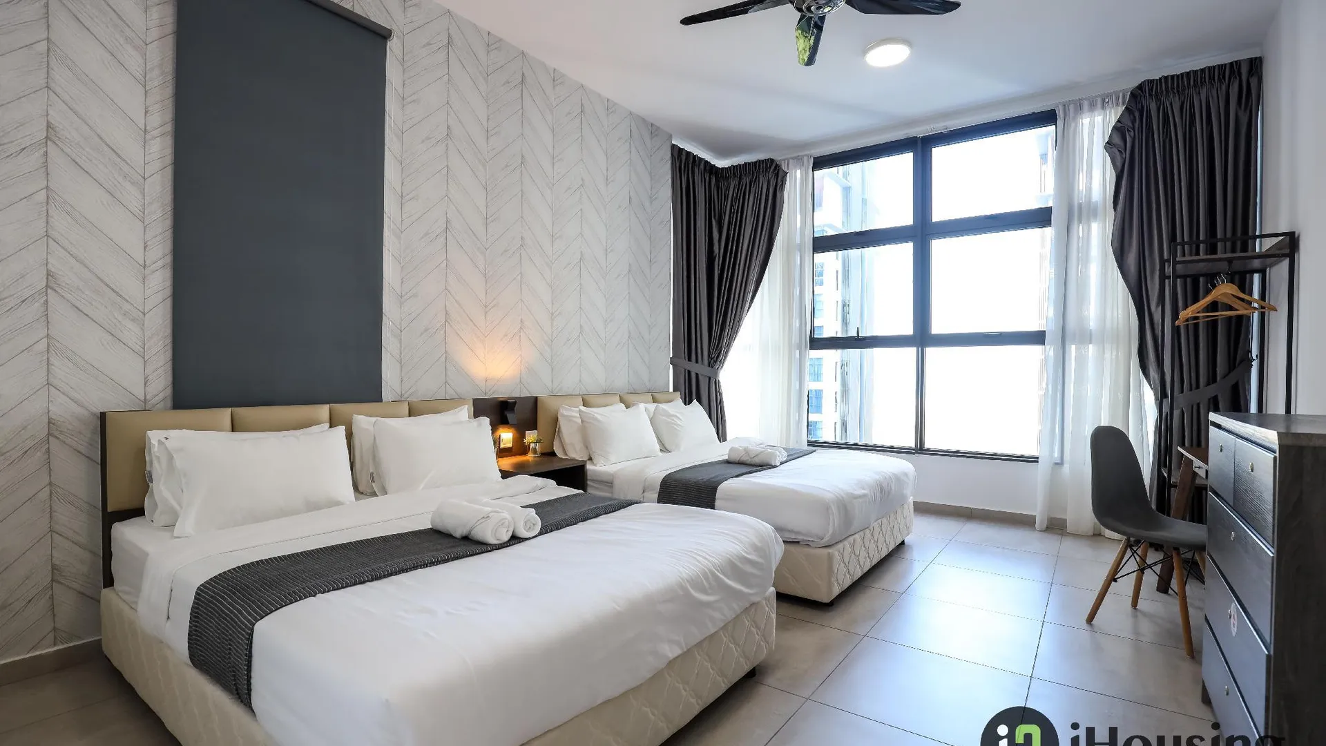 말라카 말라카 시내의 아파트먼트 (858m², 침실 2개, 프라이빗 욕실 2개) 4성급 싱글룸 스위트룸