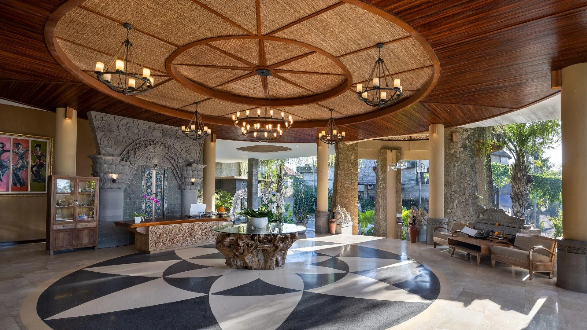 발리 더 산카라 스위트 앤 빌라 4성급 호텔 로비