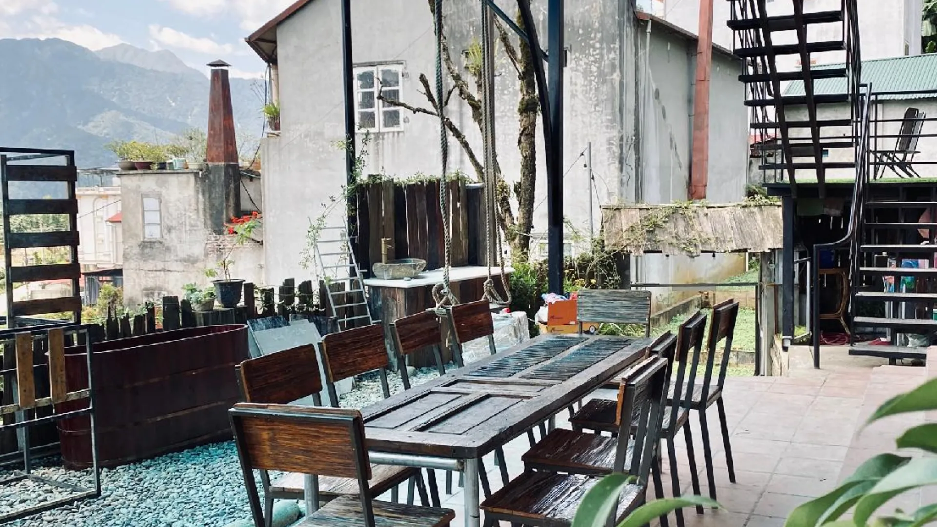 사파 D 홈 사파 2 3성급 호텔 부대시설