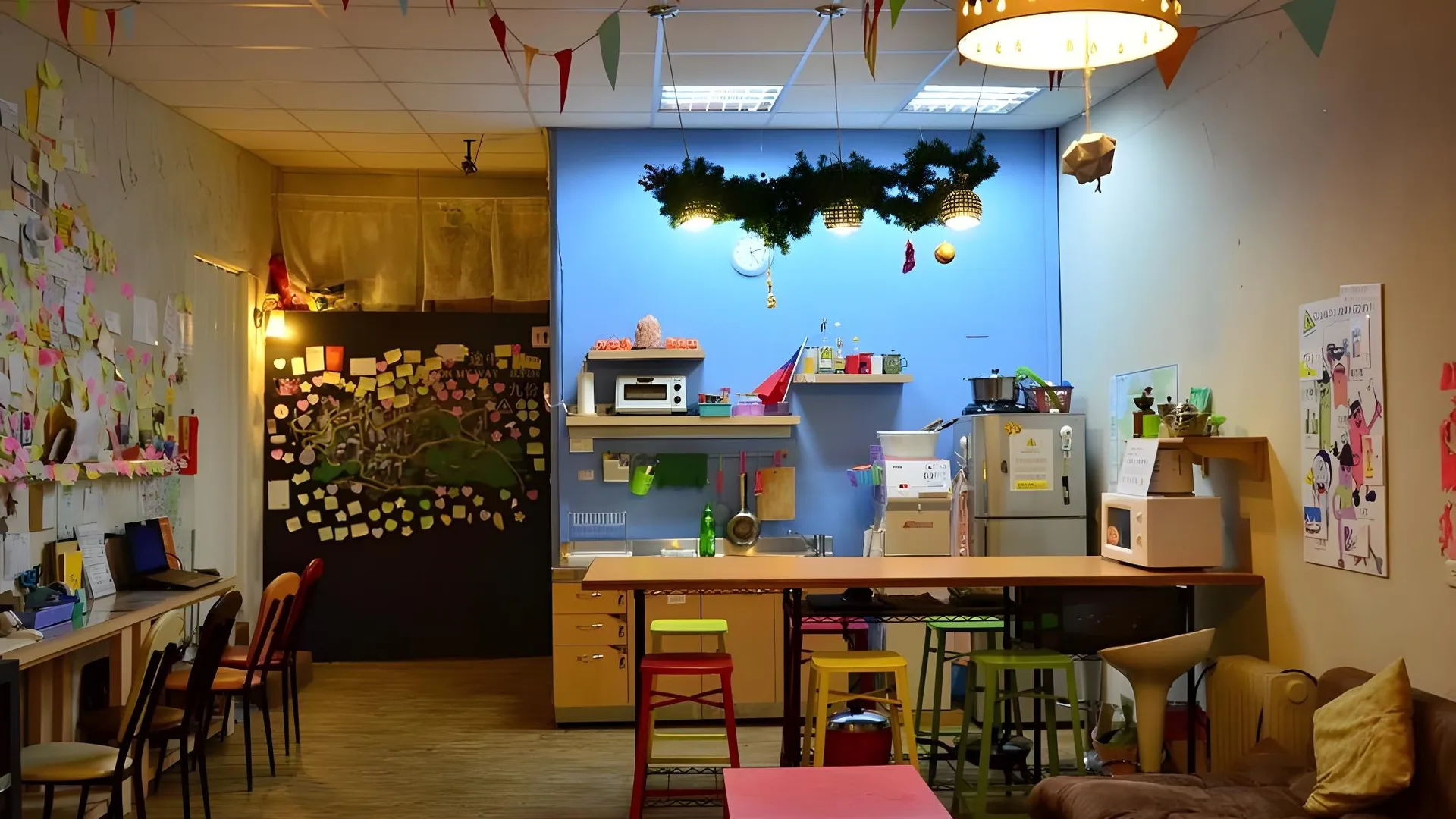 타이베이 온 마이 웨이 지우펀 호스텔 4성급 게스트하우스 객실