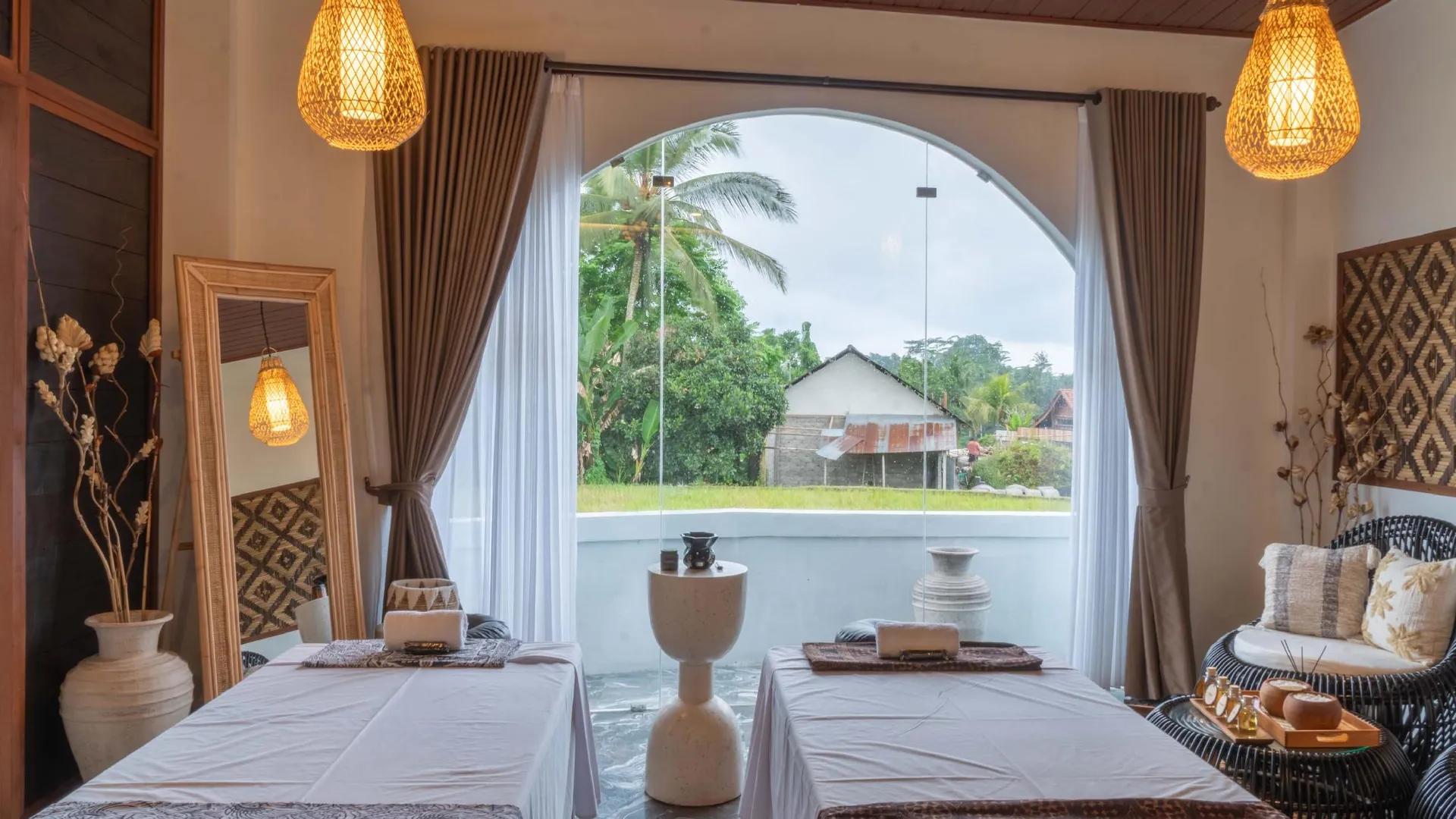 발리 카사 마두 5성급 게스트하우스 전망