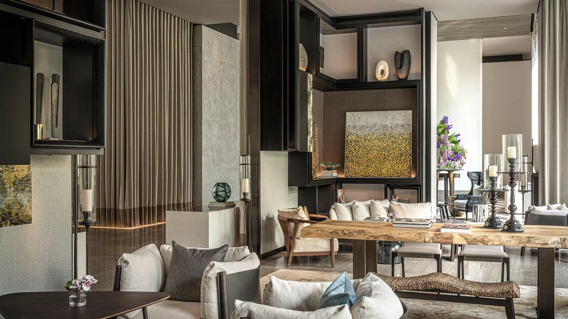 방콕 포시즌스 호텔 방콕 앳 차오프라야 리버 5성급 호텔 스위트룸