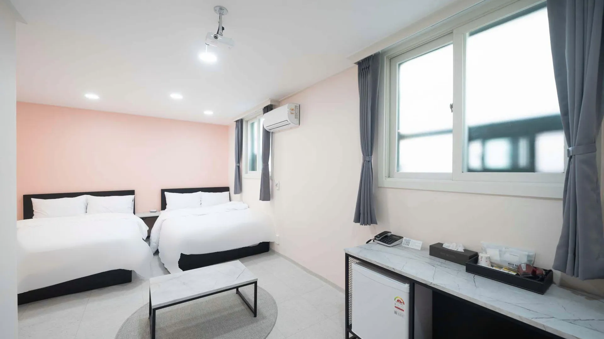 서울 독산 화이트 1성급 호텔 객실