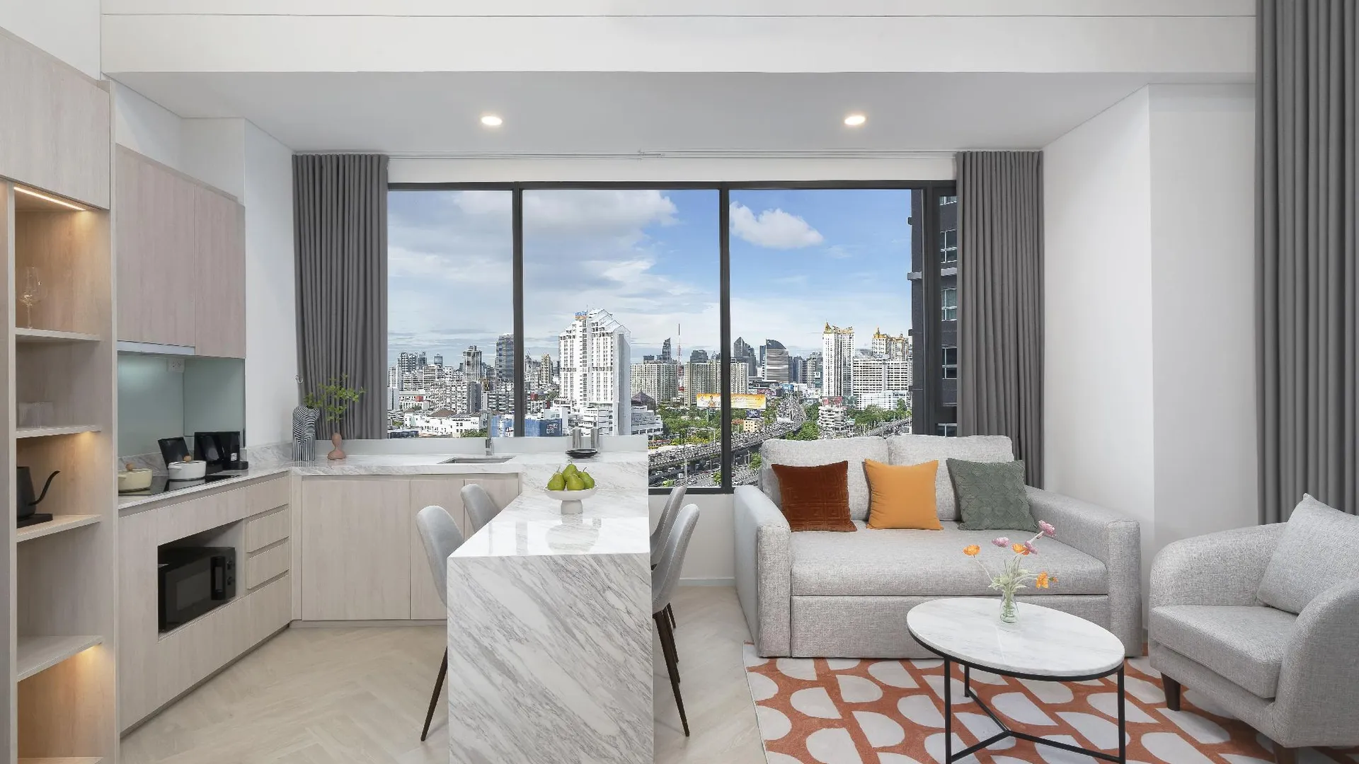 방콕 카시아 라마 9 방콕 4성급 호텔 스위트룸