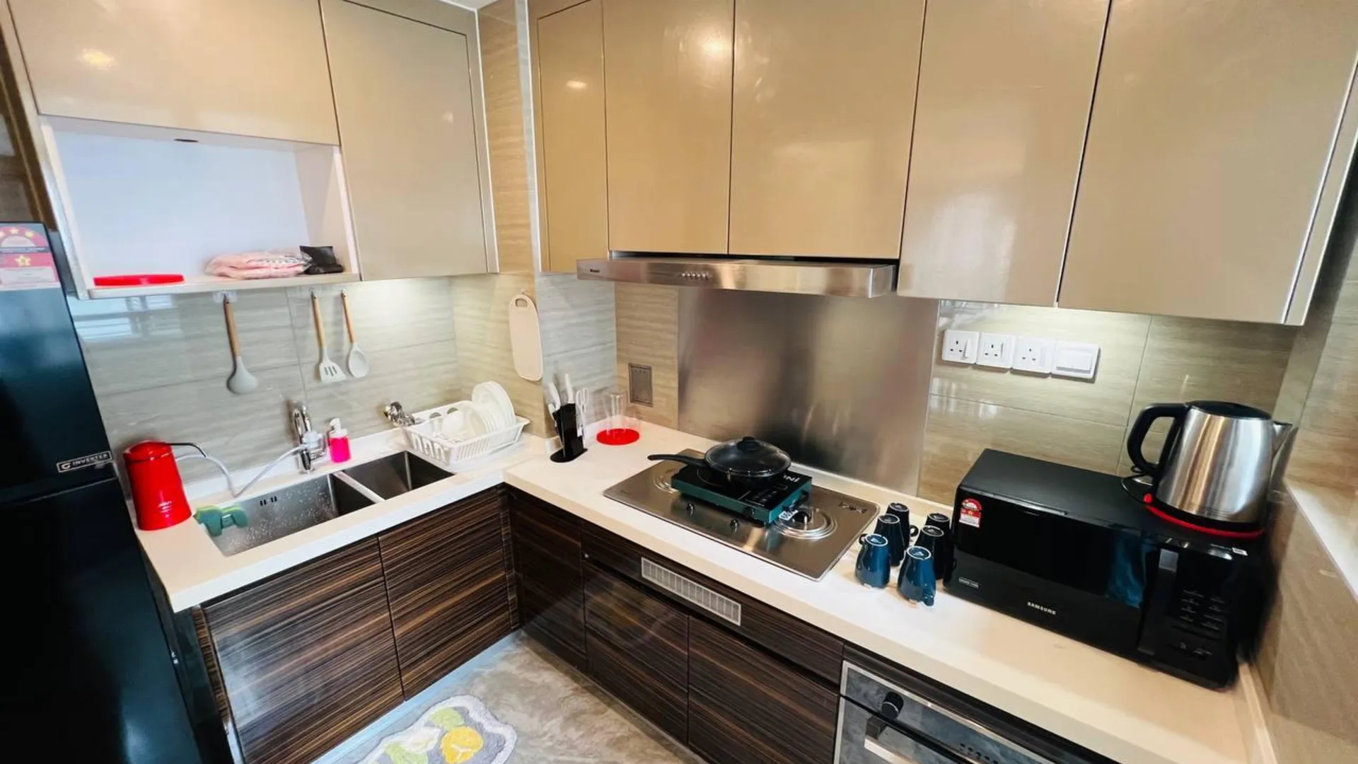 조호바루 / 조호르바루 조호바루의 아파트먼트 (90m², 침실 3개, 프라이빗 욕실 2개) 1성급 싱글룸 로비