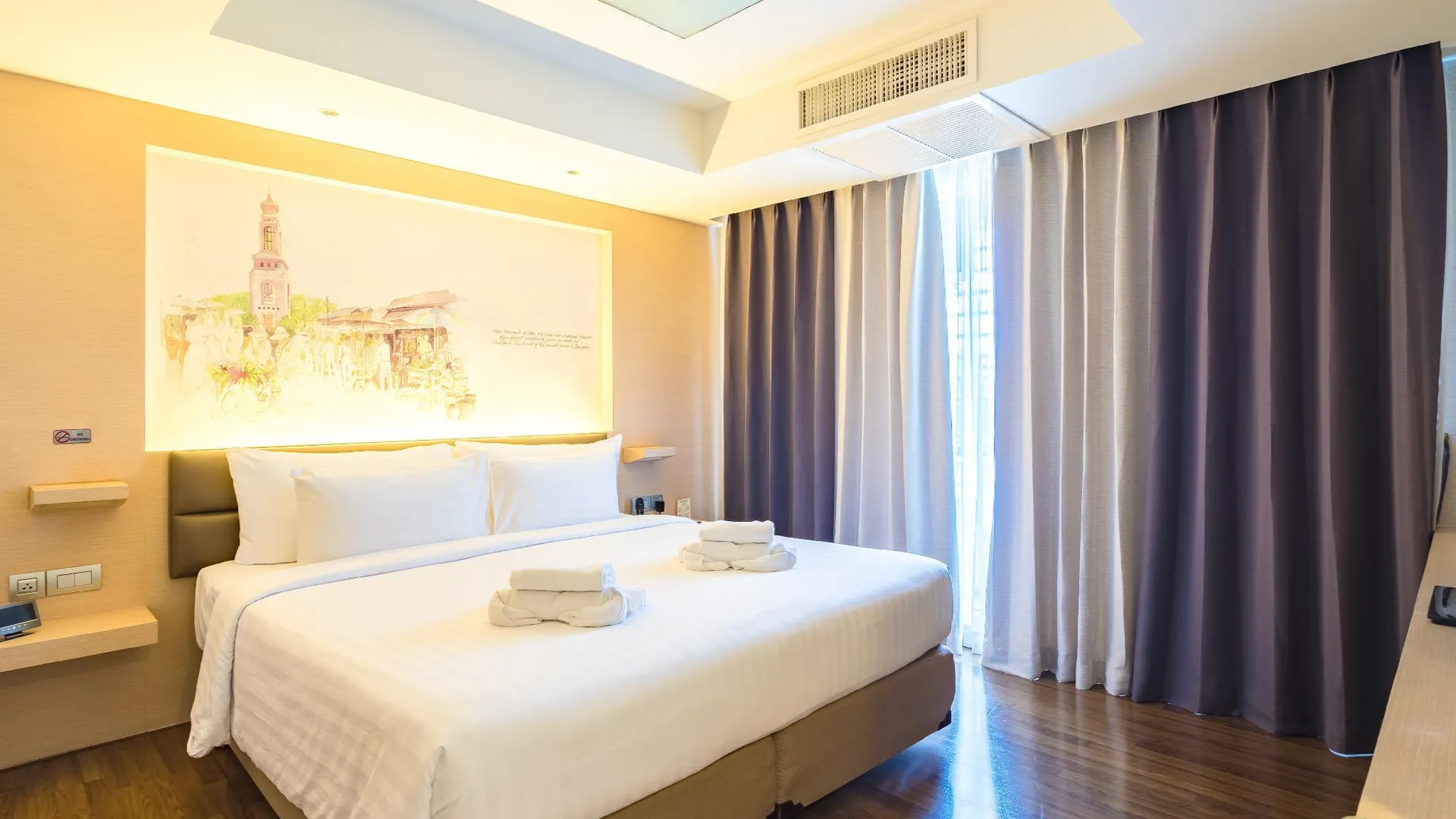 방콕 파린다 호텔 4성급 호텔 전망