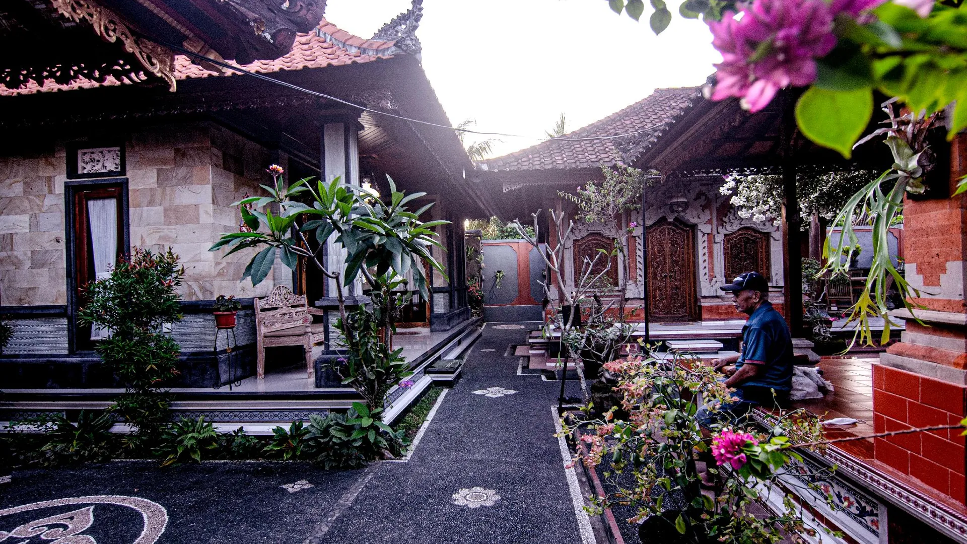 발리 우붓의 스튜디오 방갈로 (26m², 프라이빗 욕실 0개) 3성급 싱글룸 로비