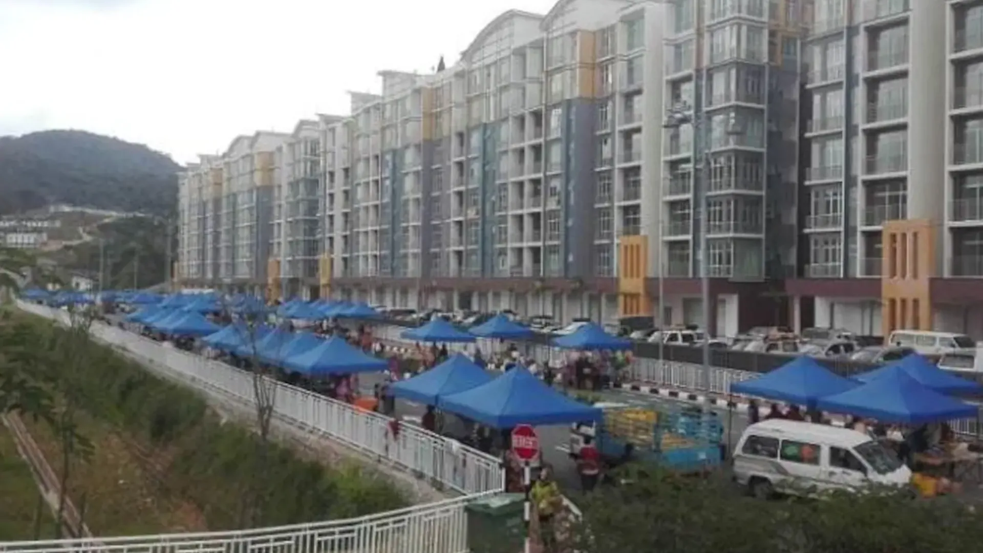 카메론 하일랜즈 브린창의 아파트먼트 (743m², 침실 2개, 프라이빗 욕실 2개) 4성급 싱글룸 수영장