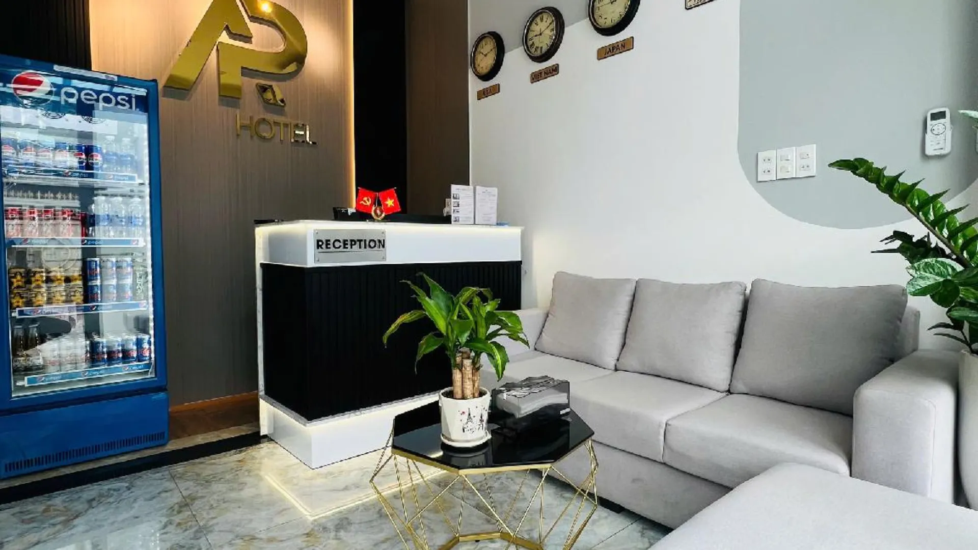 호치민 APEC 호텔 2성급 호텔 로비