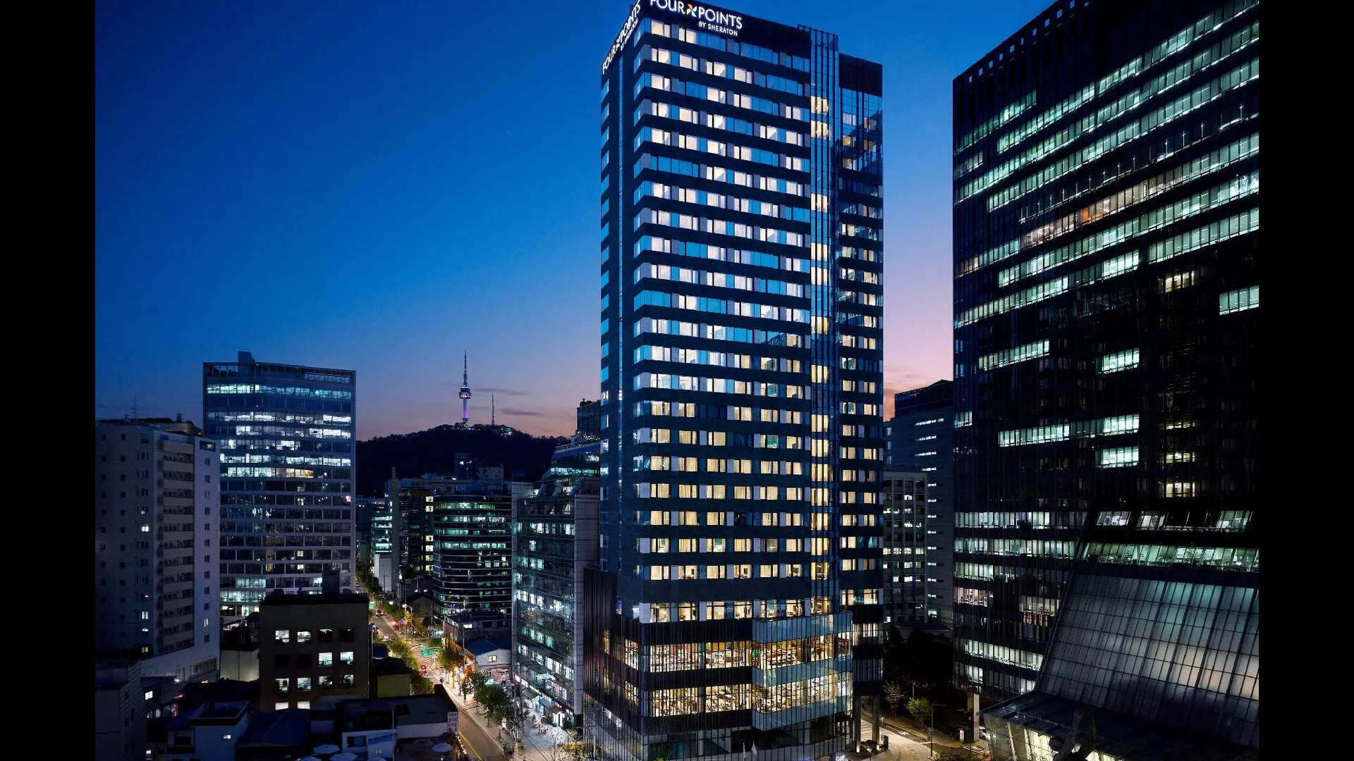 서울 포포인츠 바이 쉐라톤 조선 서울 명동 4성급 호텔 객실