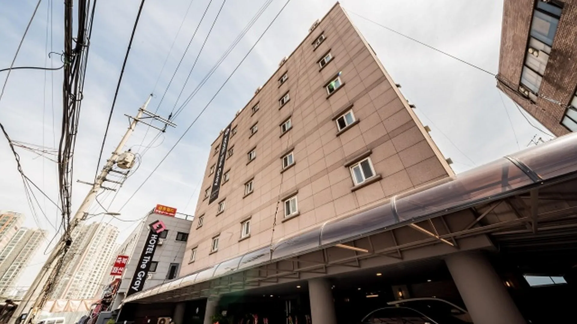 서울 홍대 더 그레이 호텔 호텔 레스토랑