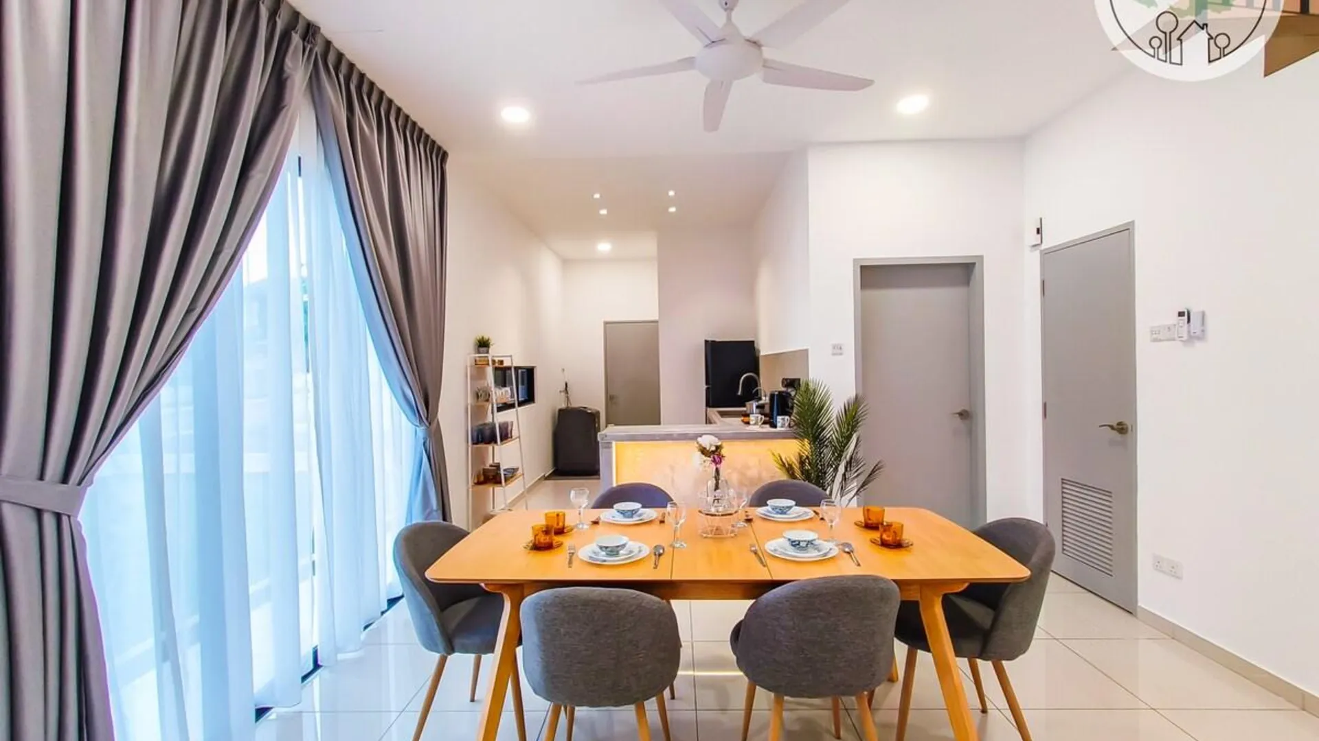 조호바루 / 조호르바루 테브라우의 프라이빗 하우스 (100m², 침실 4개, 프라이빗 욕실 3개) 4성급 게스트하우스 객실