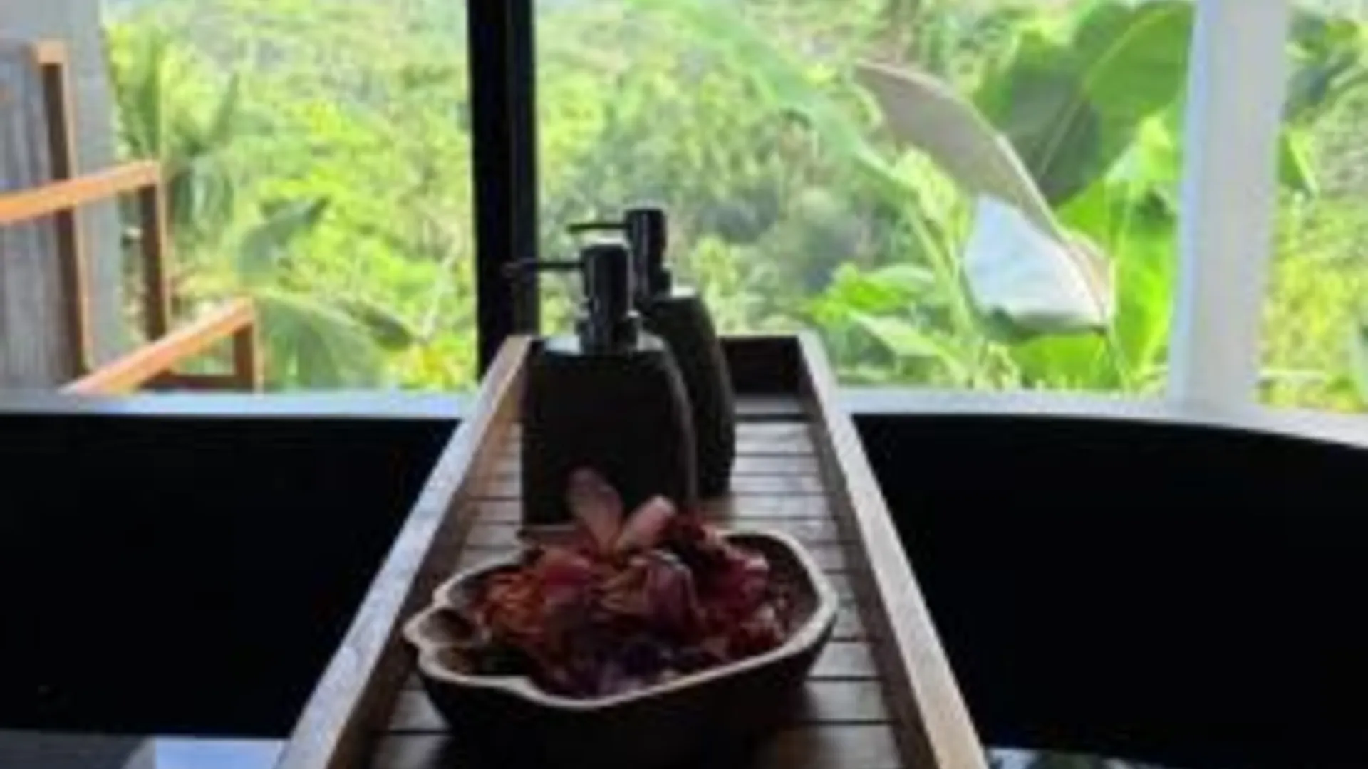 발리 Sidemen padi villas 3성급 호텔 전망