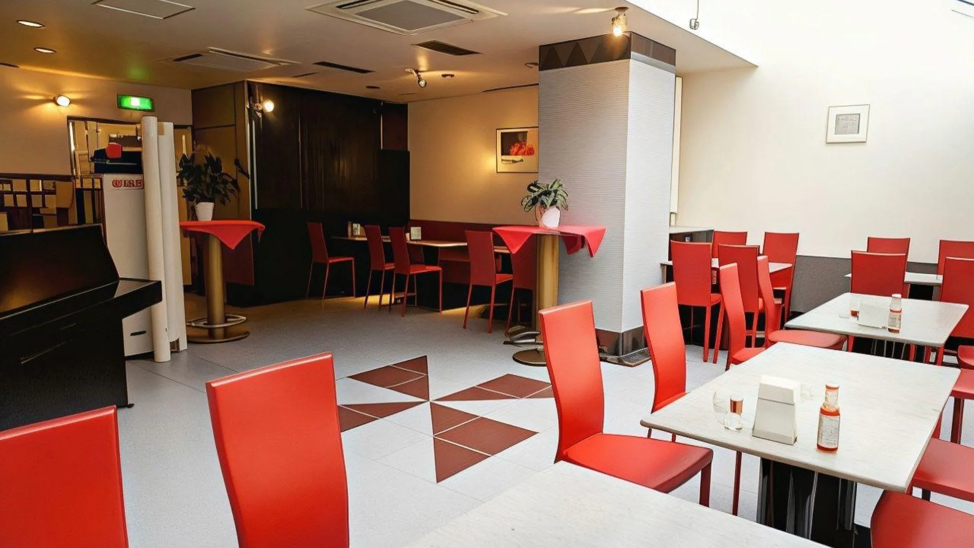 오사카 애로우 호텔 인 신사이바시 3성급 호텔 로비