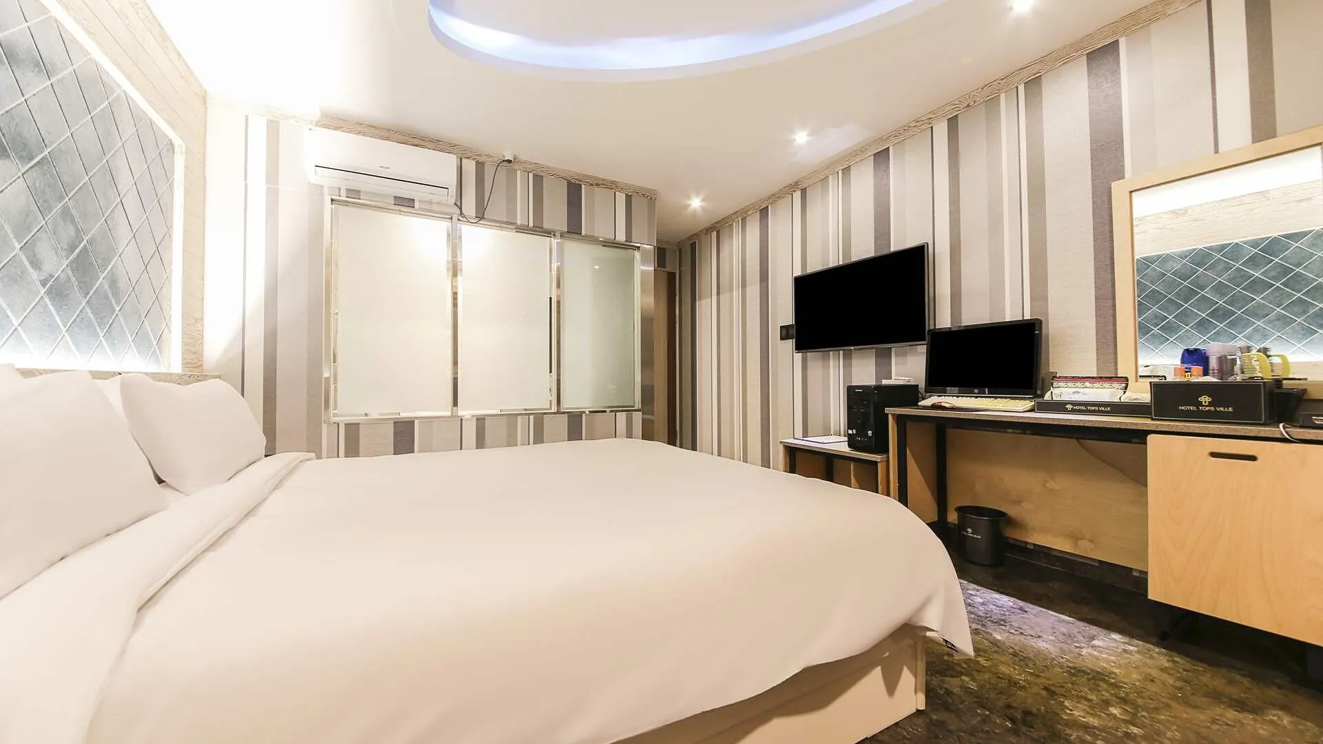 강릉 호텔 탑스빌 4성급 호텔 전망