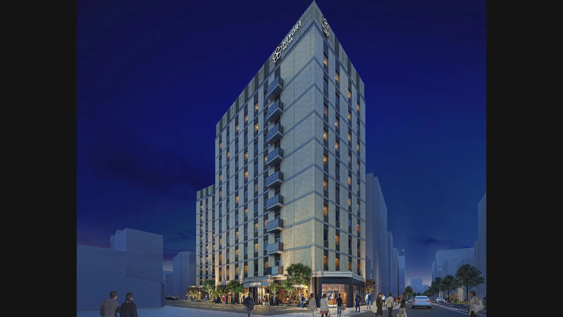 오사카 히요리 호텔 오사카 난바 스테이션 4성급 호텔 외관