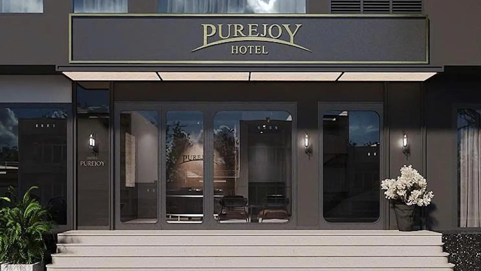 호치민 퓨어조이 호텔 사이공 프리미엄 - 재패니즈 스트리트 4성급 호텔 외관