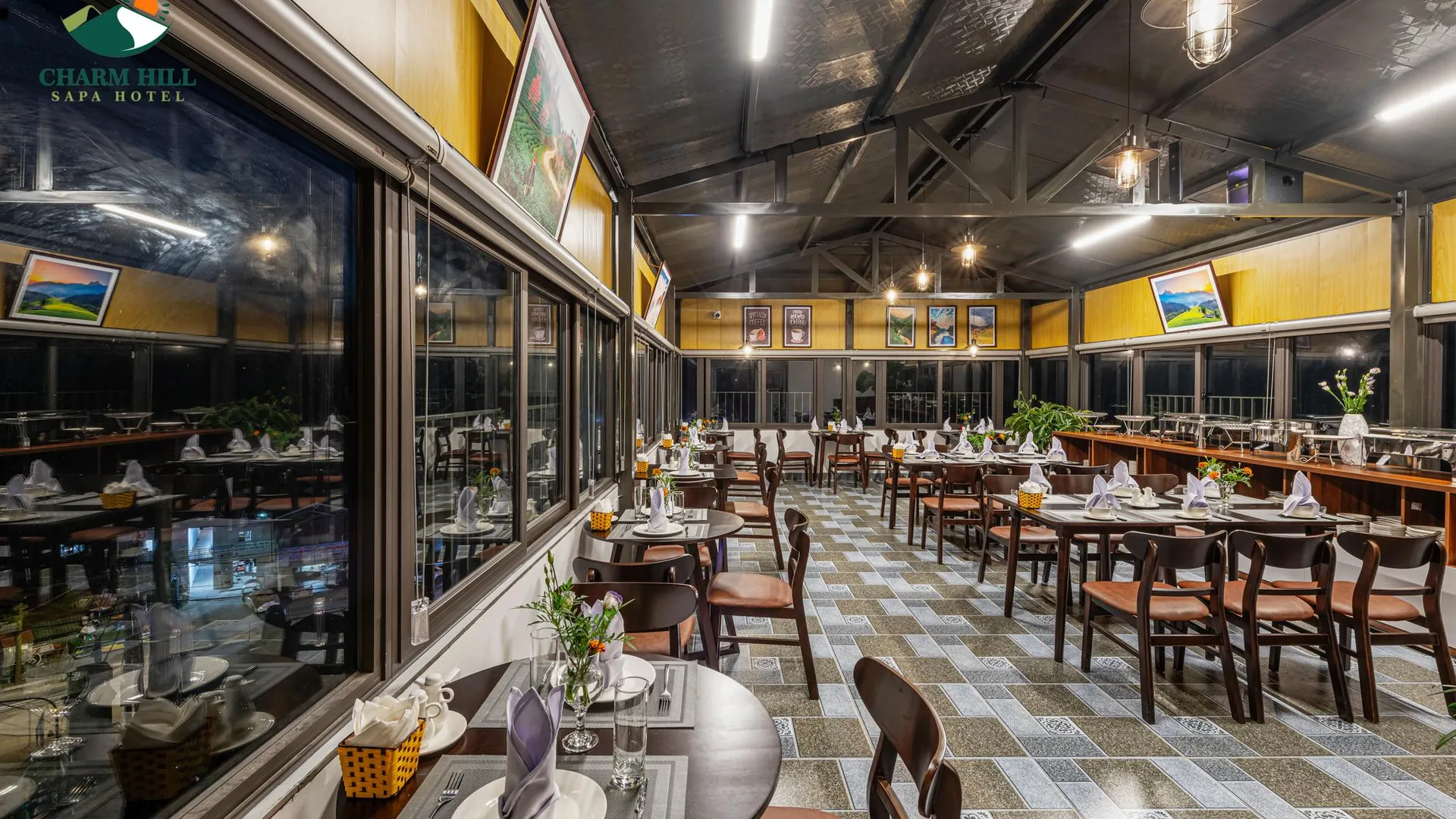 사파 참 힐 사파 호텔 3성급 호텔 객실