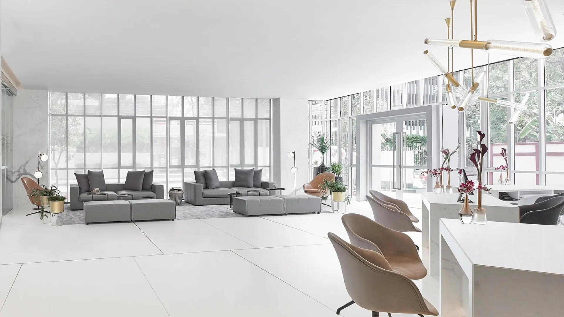 방콕 서머셋 메종 아속 방콕 4성급 호텔 로비