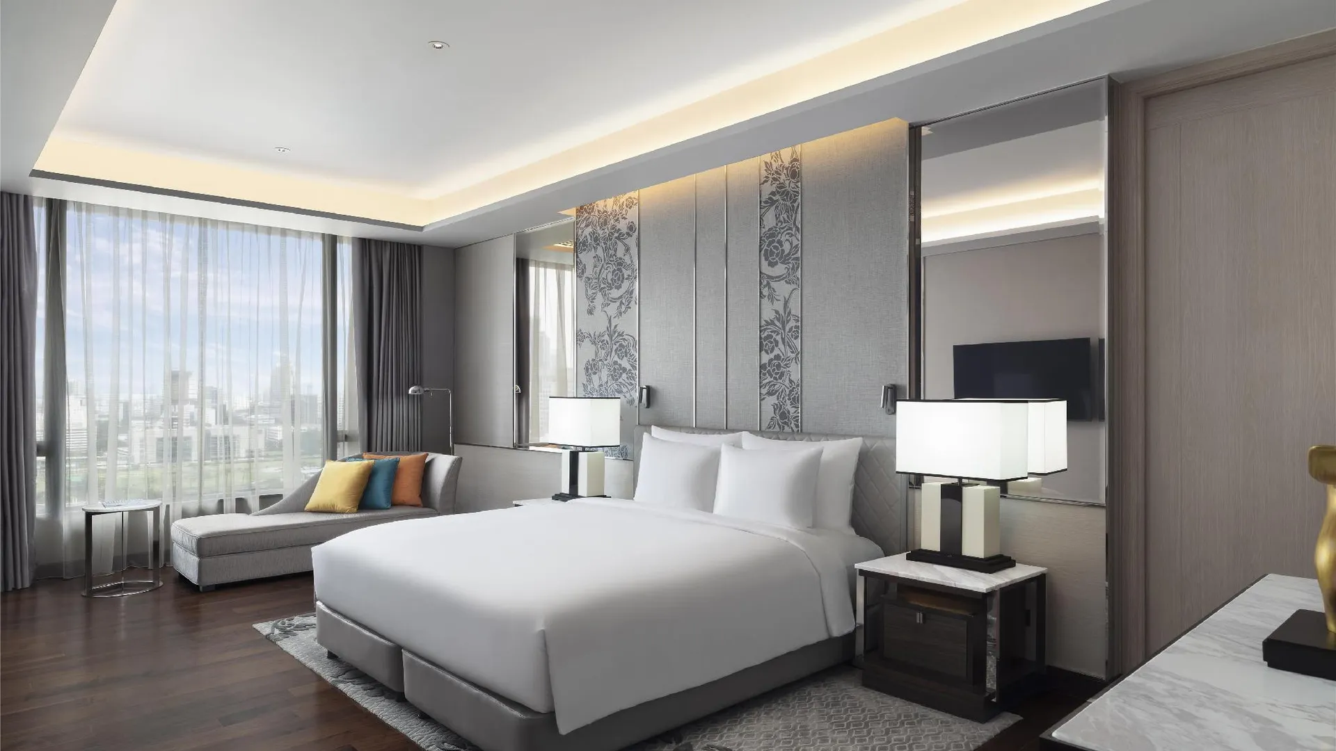 방콕 신돈 켐핀스키 호텔 방콕 5성급 호텔 스위트룸