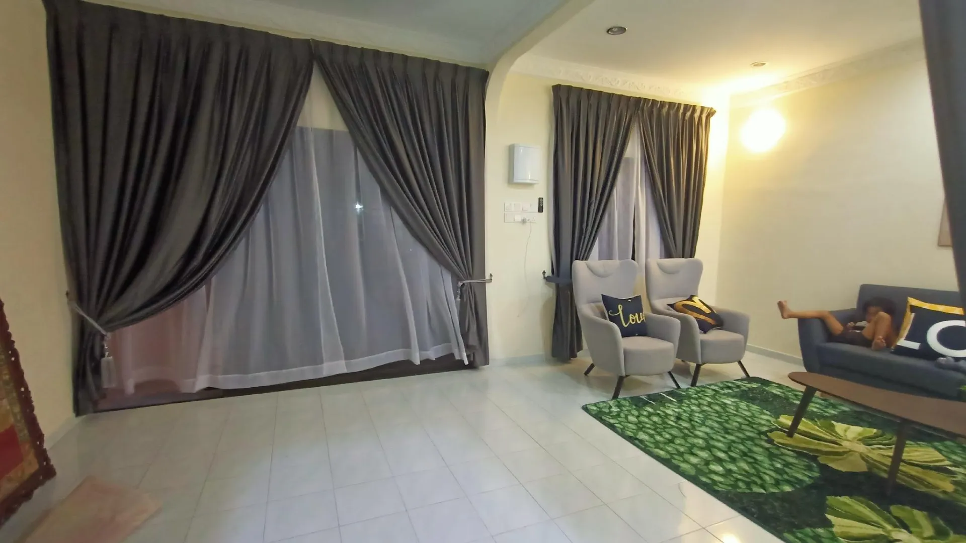 타이핑 심팡의 프라이빗 하우스 (2400m², 침실 3개, 프라이빗 욕실 3개) 2성급 싱글룸 전망