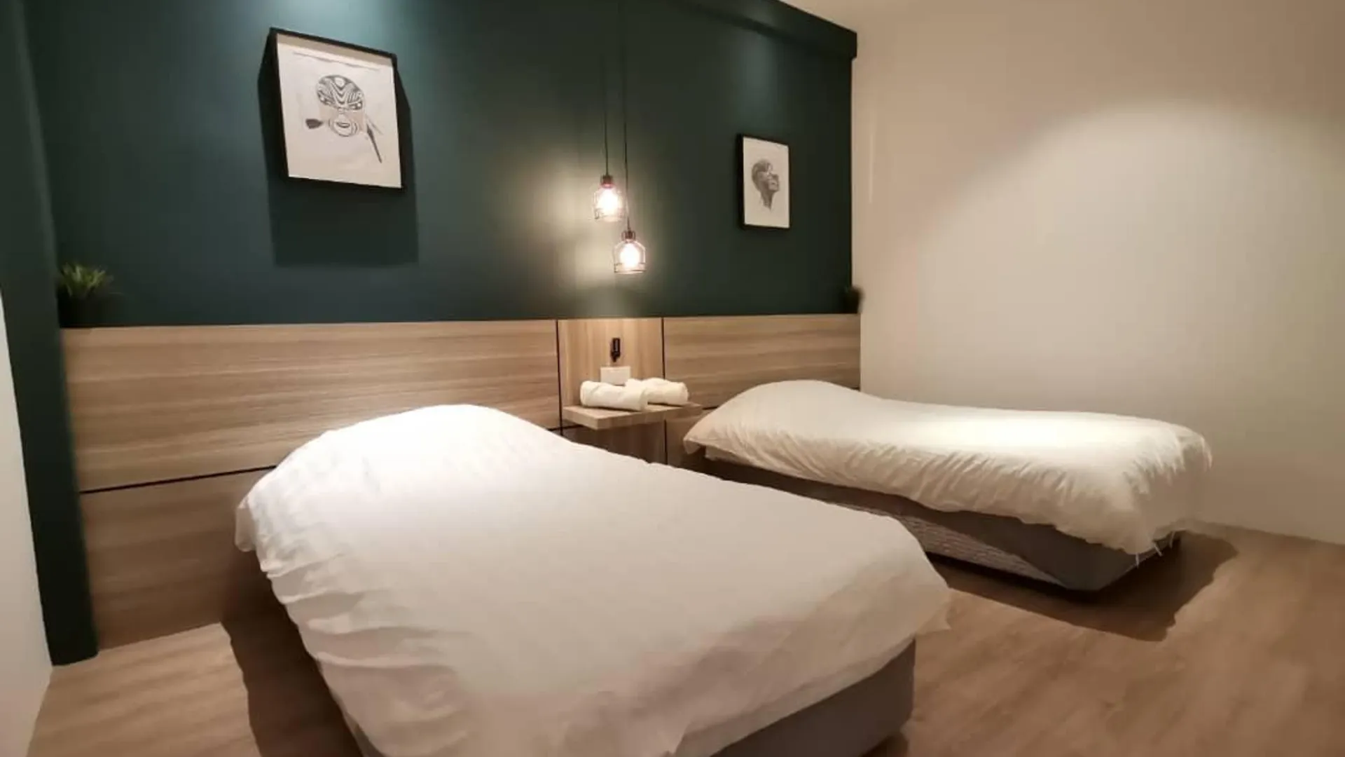 말라카 클레방의 아파트먼트 (110m², 침실 3개, 프라이빗 욕실 2개) 4성급 싱글룸 스위트룸