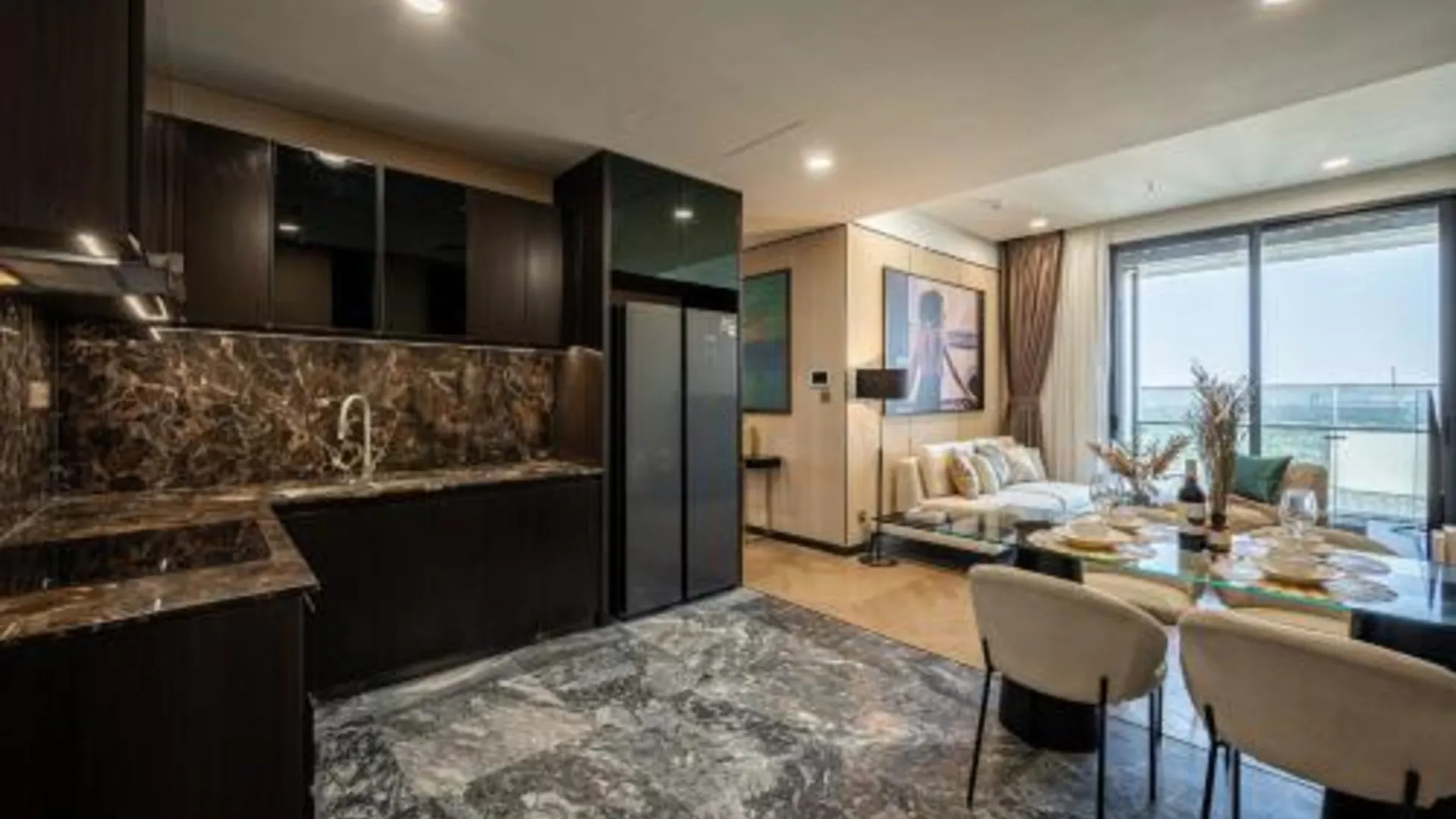 호치민 루미에르 리버사이드 레이몬드 홀름 아파트먼트 인 타오 디엔 5성급 호텔 수영장